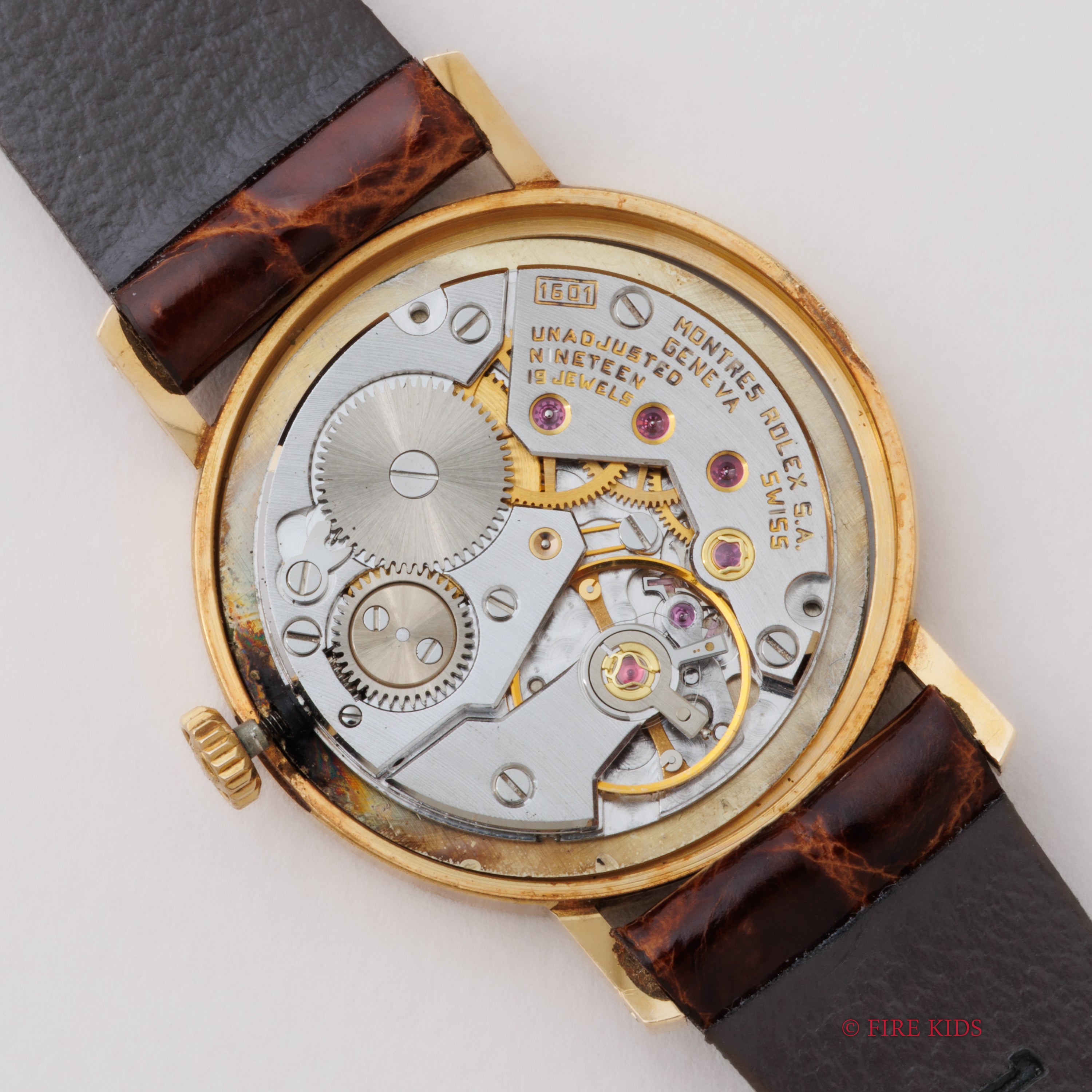 ロレックス チェリーニ レディース 1975年製 Ref.4109 18金無垢 純正尾錠付き