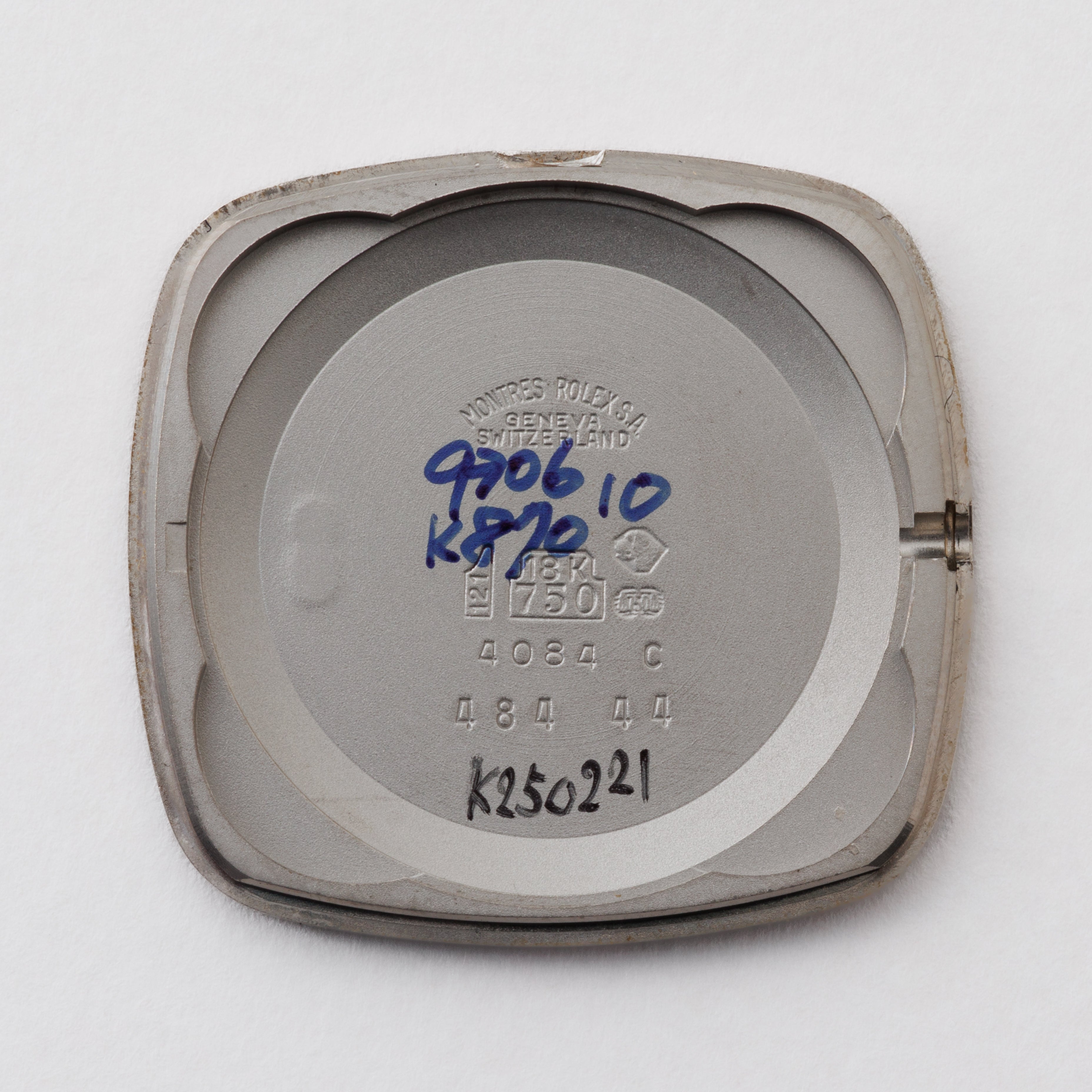ロレックス 18金無垢ホワイトゴールド チェリーニ 1999年製 Ref.4084 手巻き