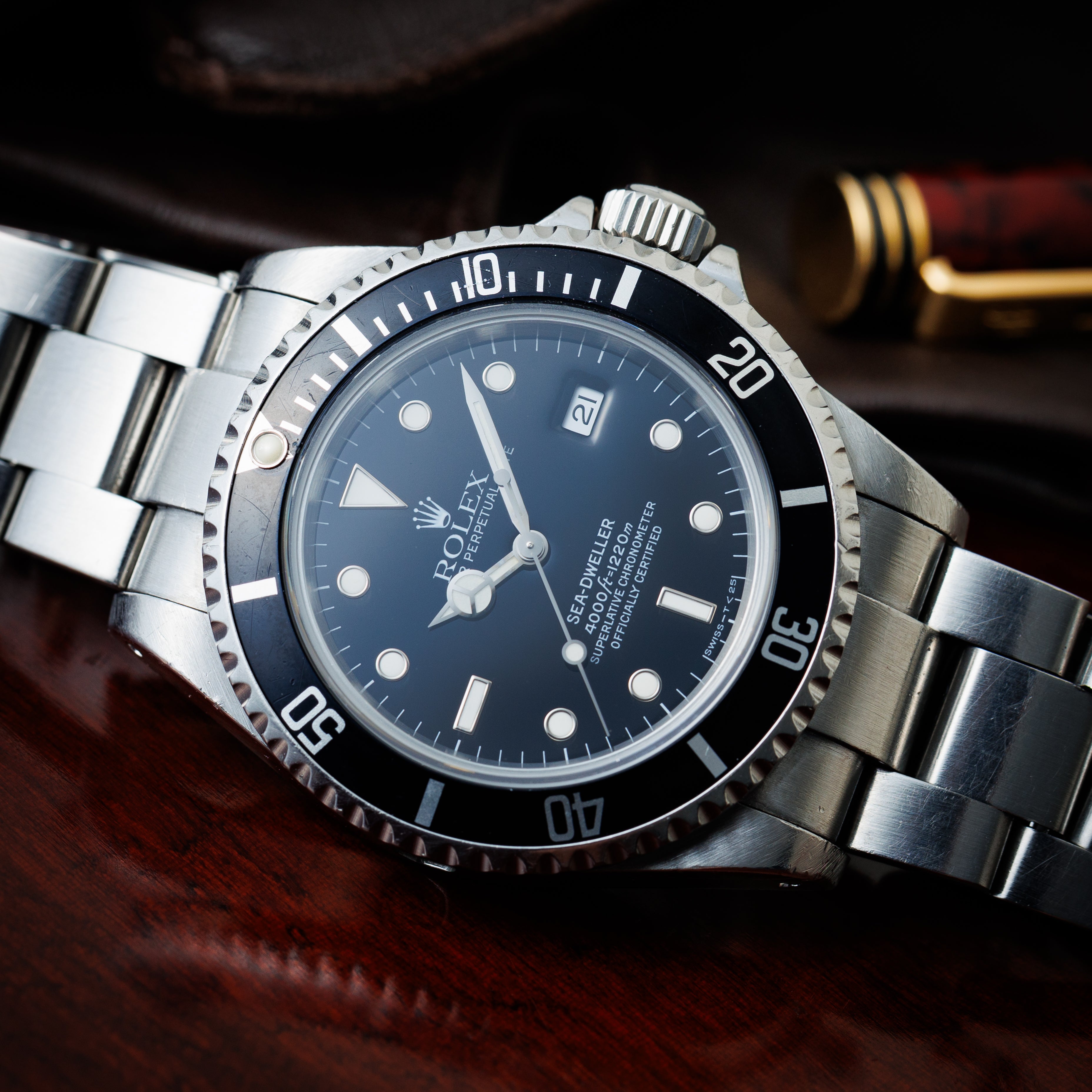 ROLEX シードゥエラー 1996年製 Ref.16600 トリチウム夜光 内箱付き