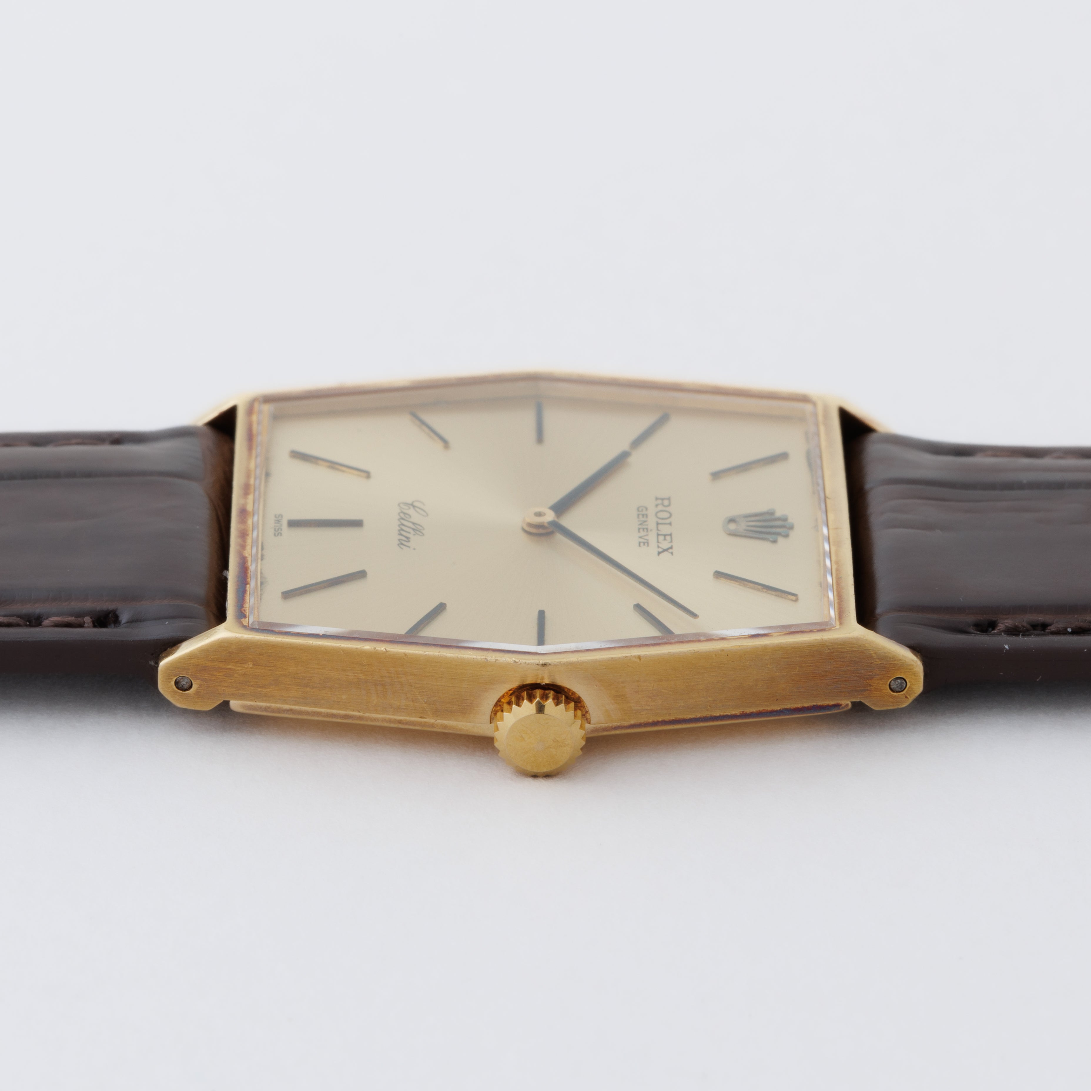 ロレックス チェリーニ 1975年製 Ref.4122 ヘキサゴン 18KYG 手巻き