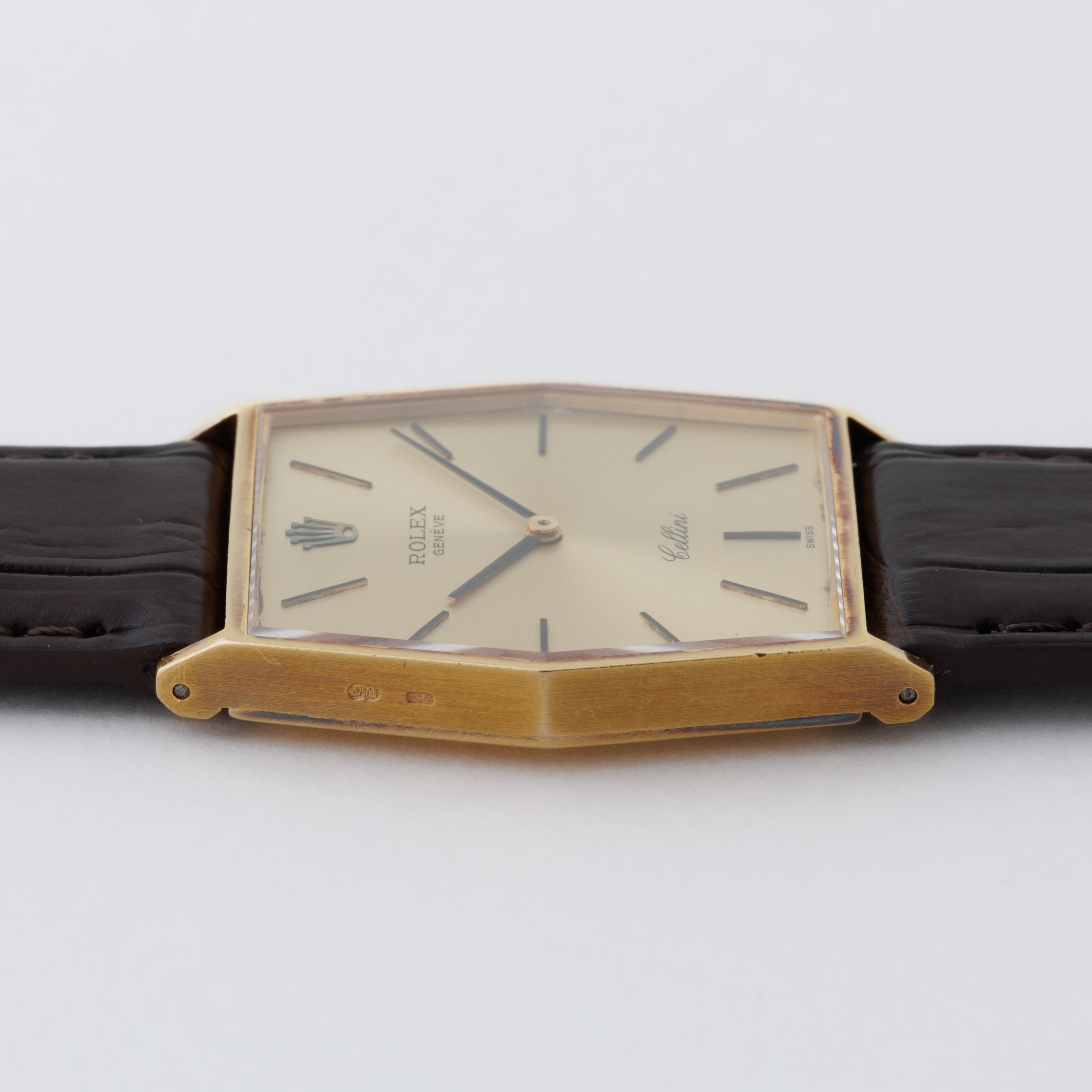 ロレックス チェリーニ 1975年製 Ref.4122 ヘキサゴン 18KYG 手巻き