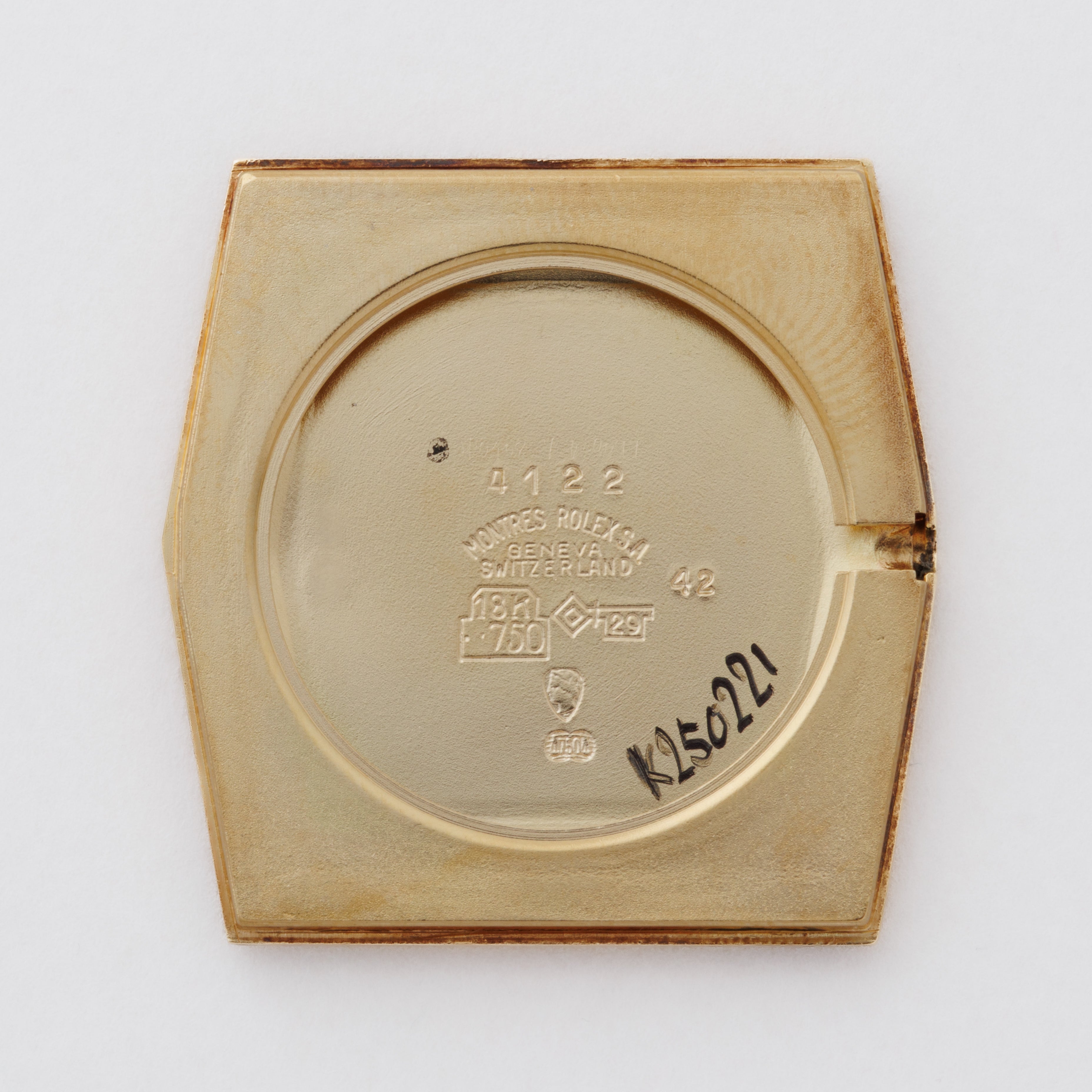 ロレックス チェリーニ 1975年製 Ref.4122 ヘキサゴン 18KYG 手巻き