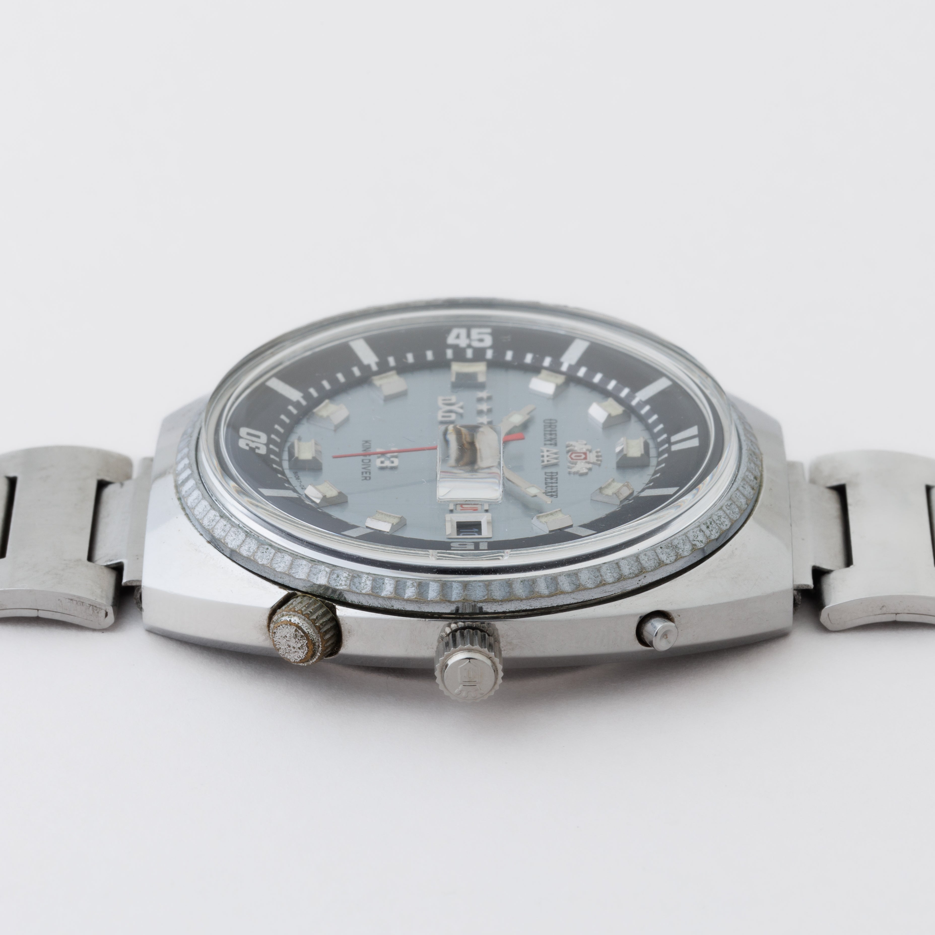 オリエント AAA デラックス キングダイバー 1960年代製 純正ブレス付き