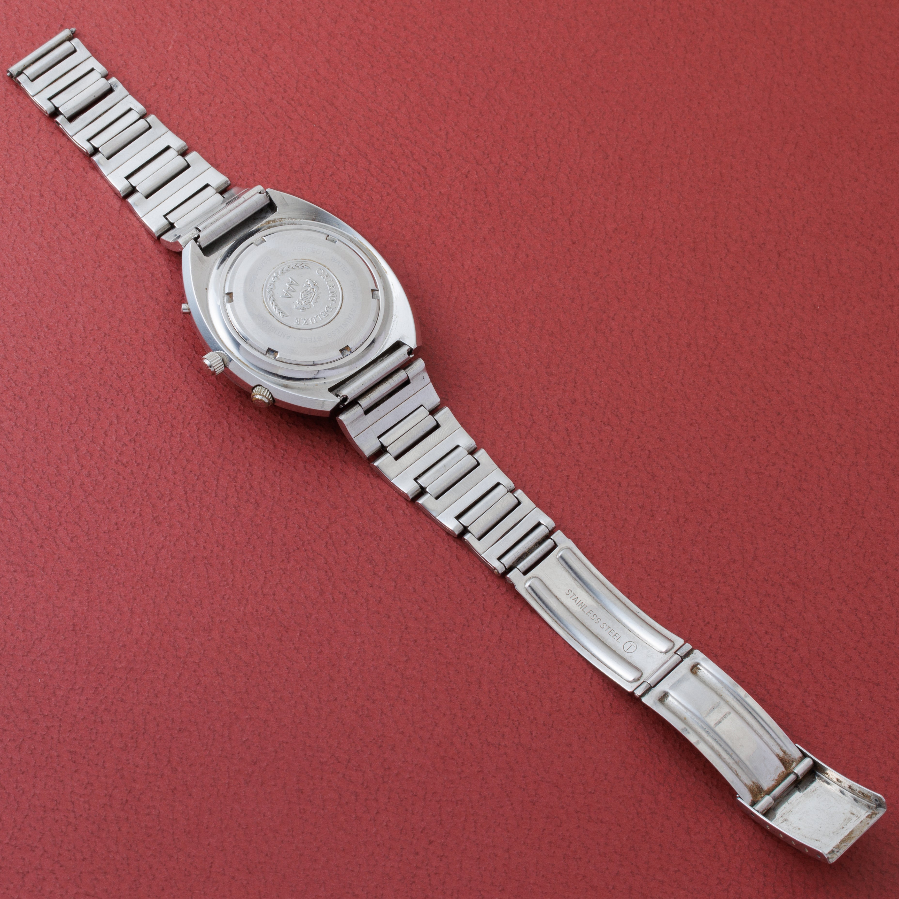 オリエント AAA デラックス キングダイバー 1960年代製 純正ブレス付き