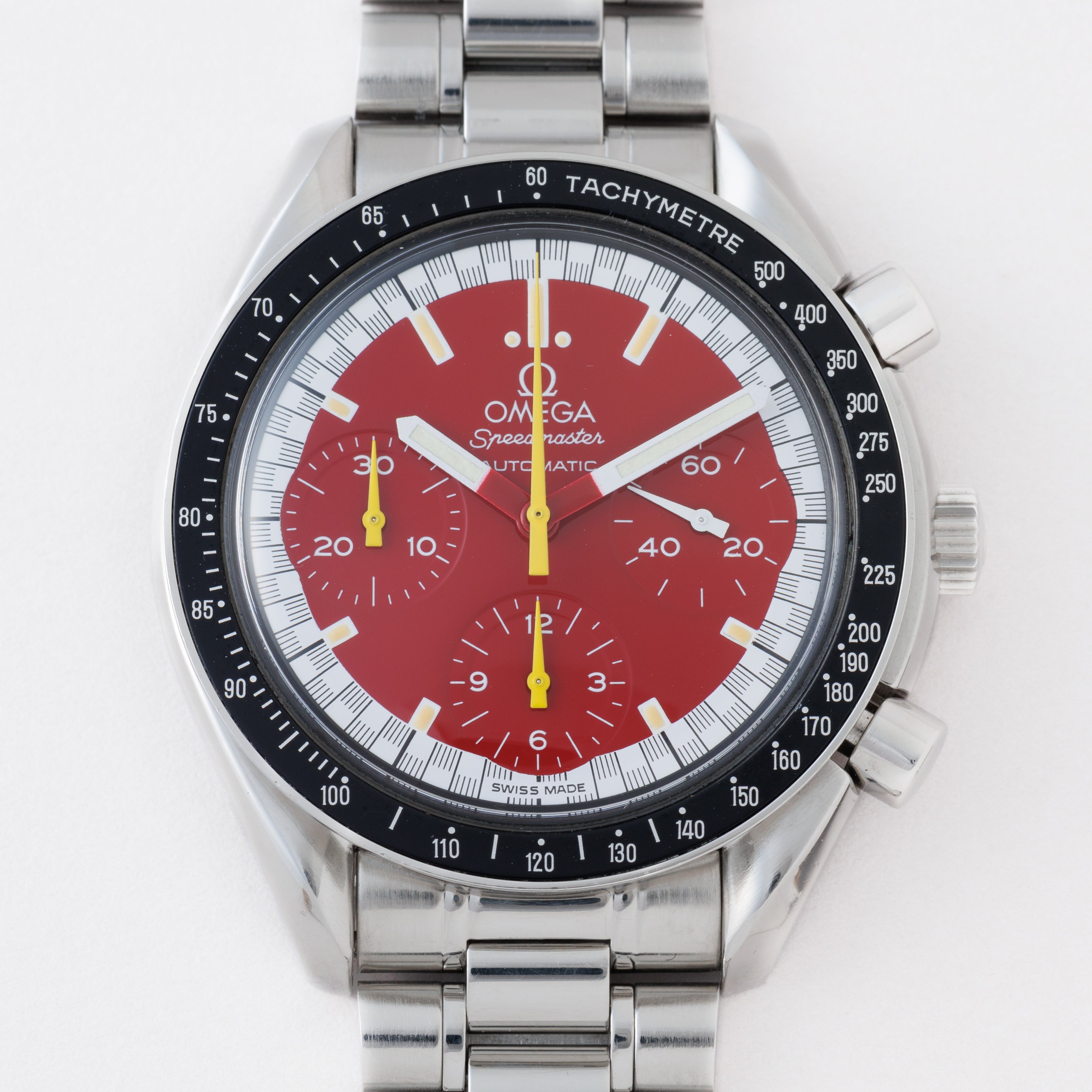 オメガ スピードマスター レーシング シューマッハ 1996~1997年製 Ref.3510.81 レッドダイヤル