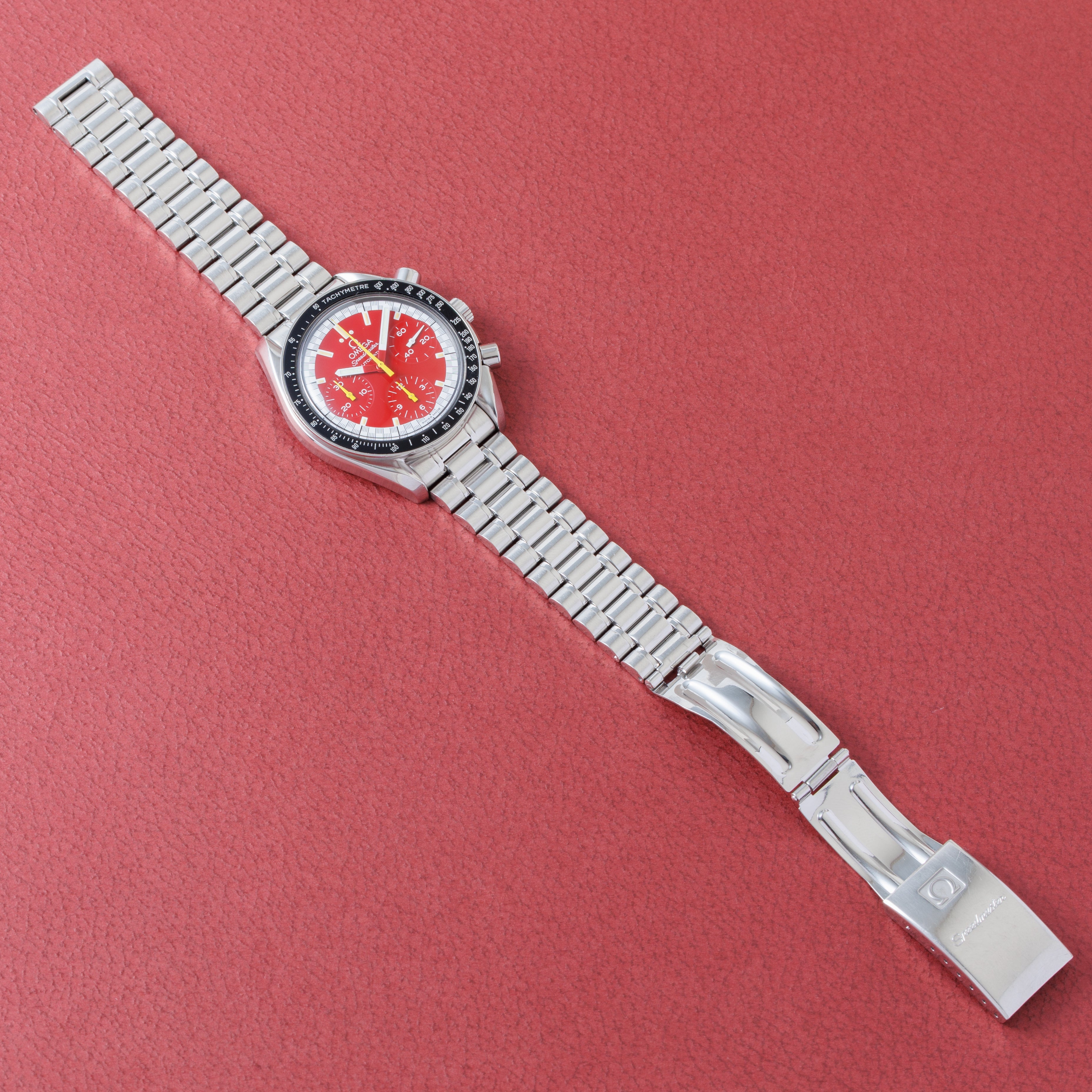 オメガ スピードマスター レーシング シューマッハ 1996~1997年製 Ref.3510.81 レッドダイヤル