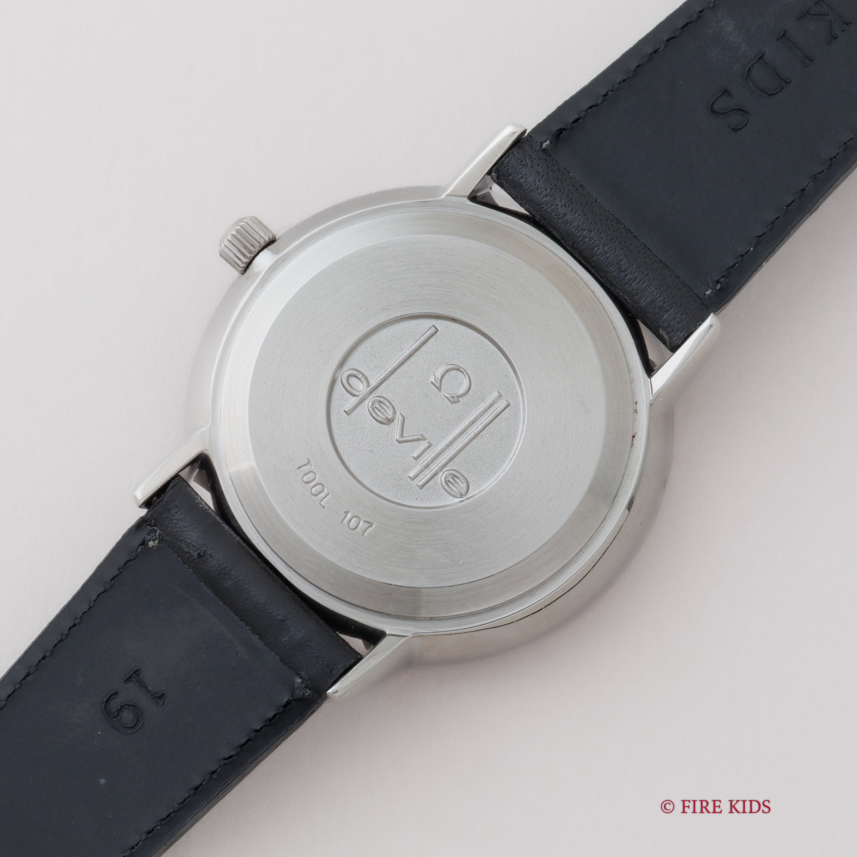 オメガ デ・ヴィル グレーダイヤル 1972年製 ハイビート自動巻 Cal.1012 Ref.166.0134