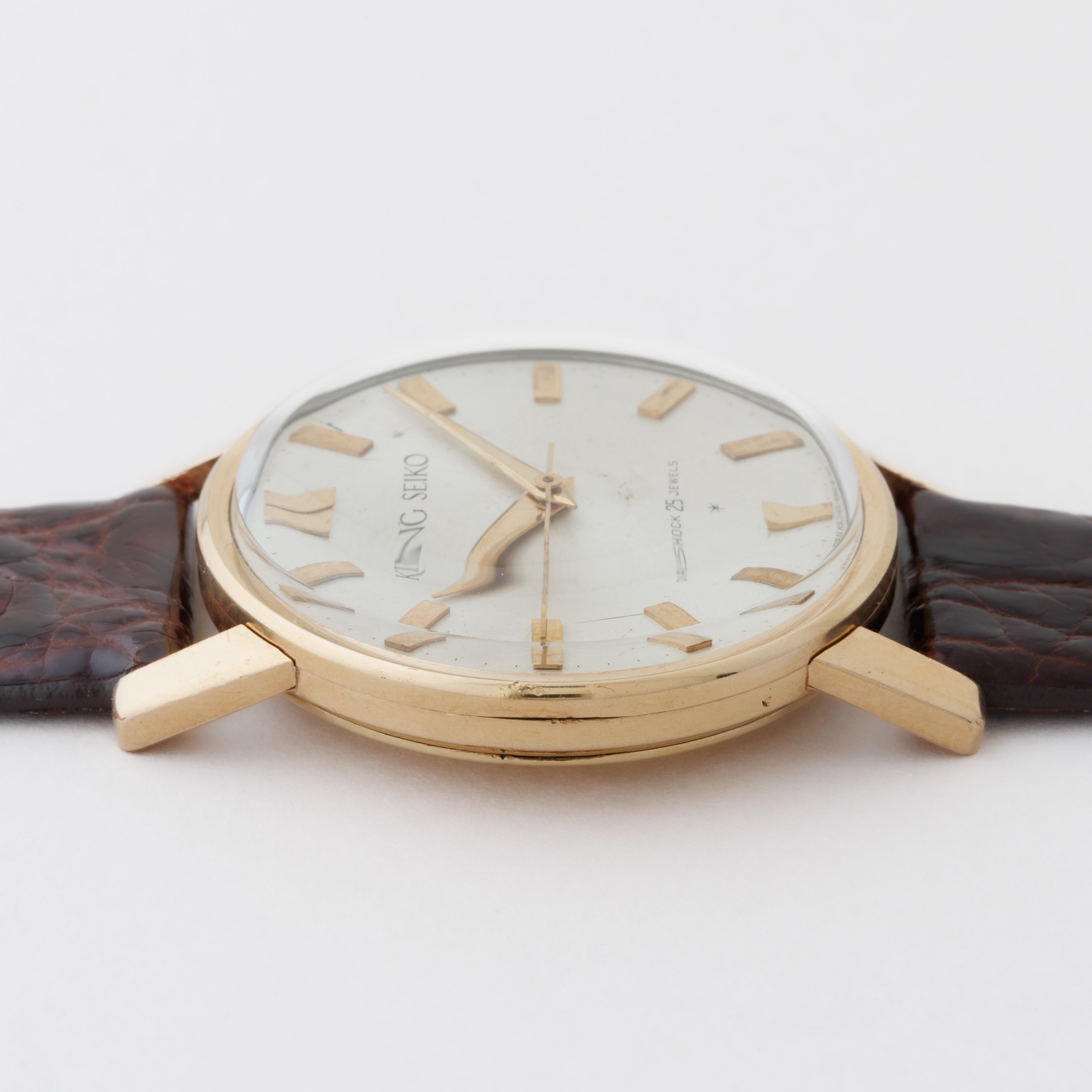 キングセイコー ファーストモデル 1963年製 Ref.J14102 KS 100ミクロン14金張り