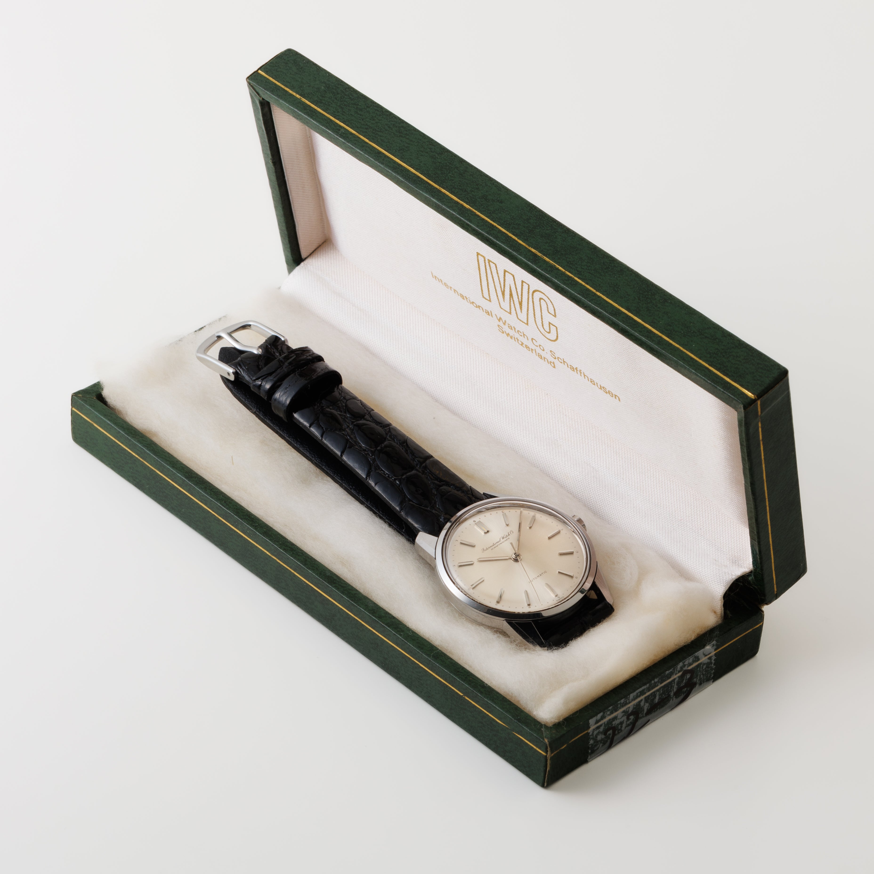 IWC ラウンドケース 1967年製 Ref.R810A ペラトン式自動巻き Cal.854 箱付き