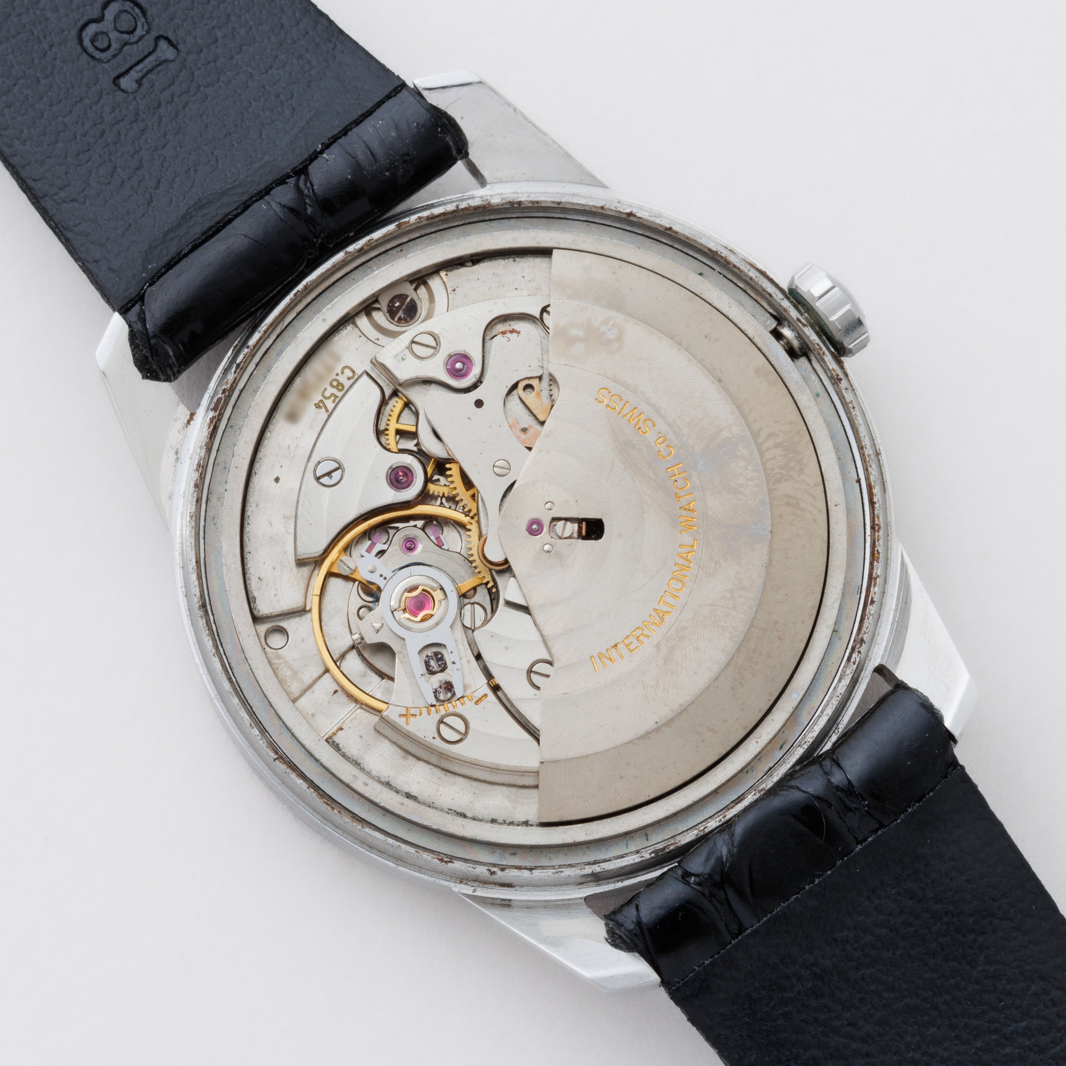 IWC ラウンドケース 1967年製 Ref.R810A ペラトン式自動巻き Cal.854 箱付き