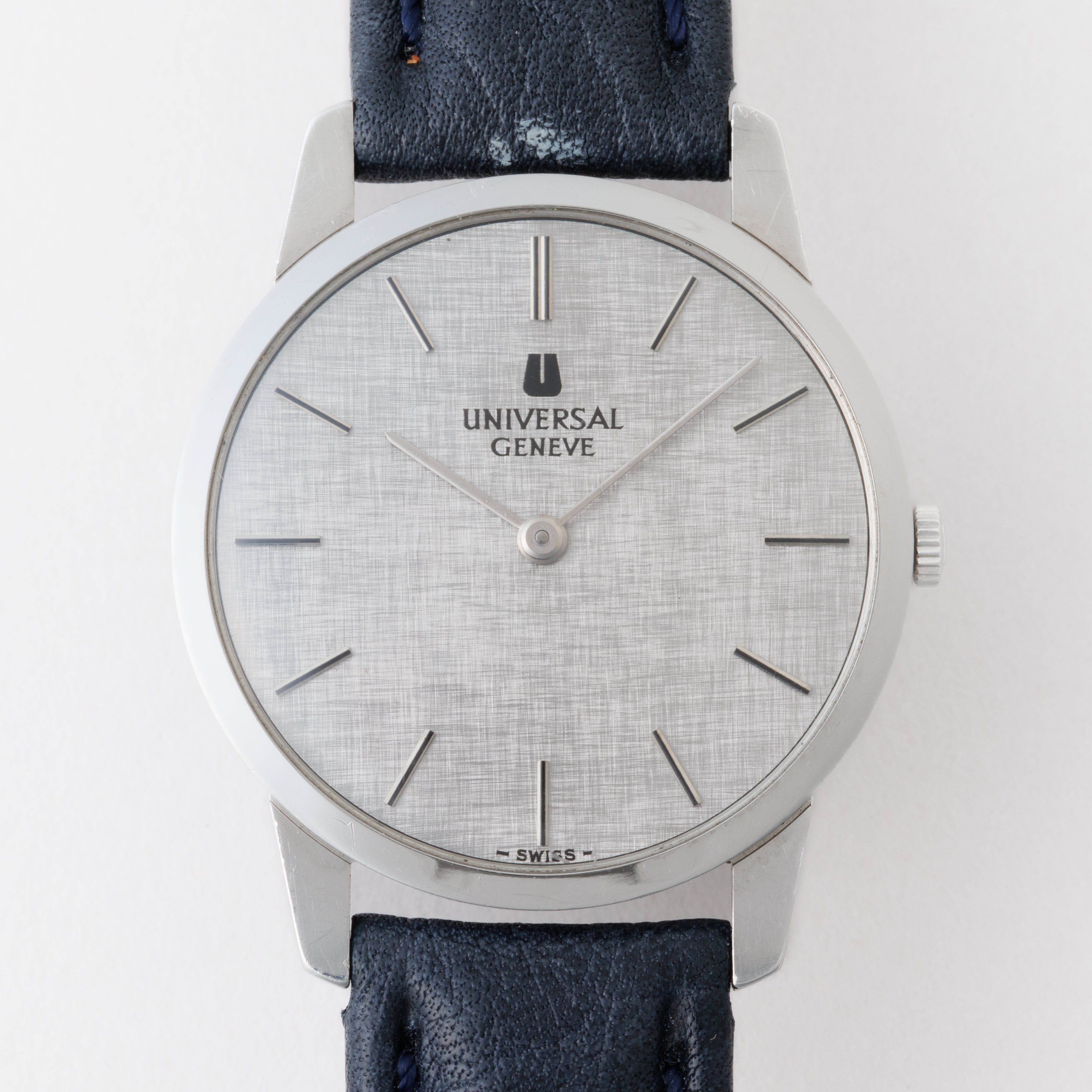 ユニバーサルジュネーブ ラウンド リネンダイアル 1970年代製 Ref.842 101 Cal.1-42