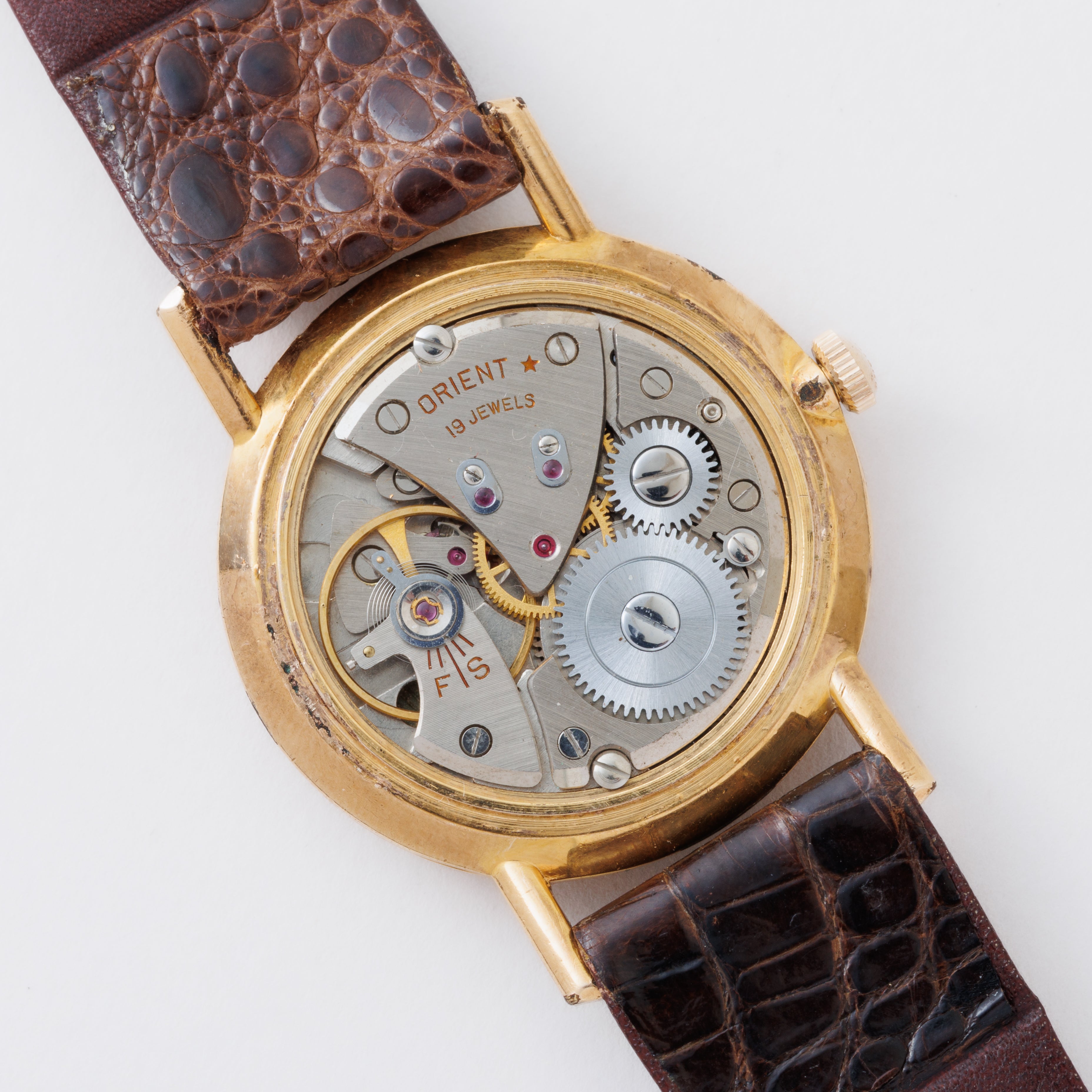 ロイヤルオリエント 星座文字盤 1960年代製 19石手巻き