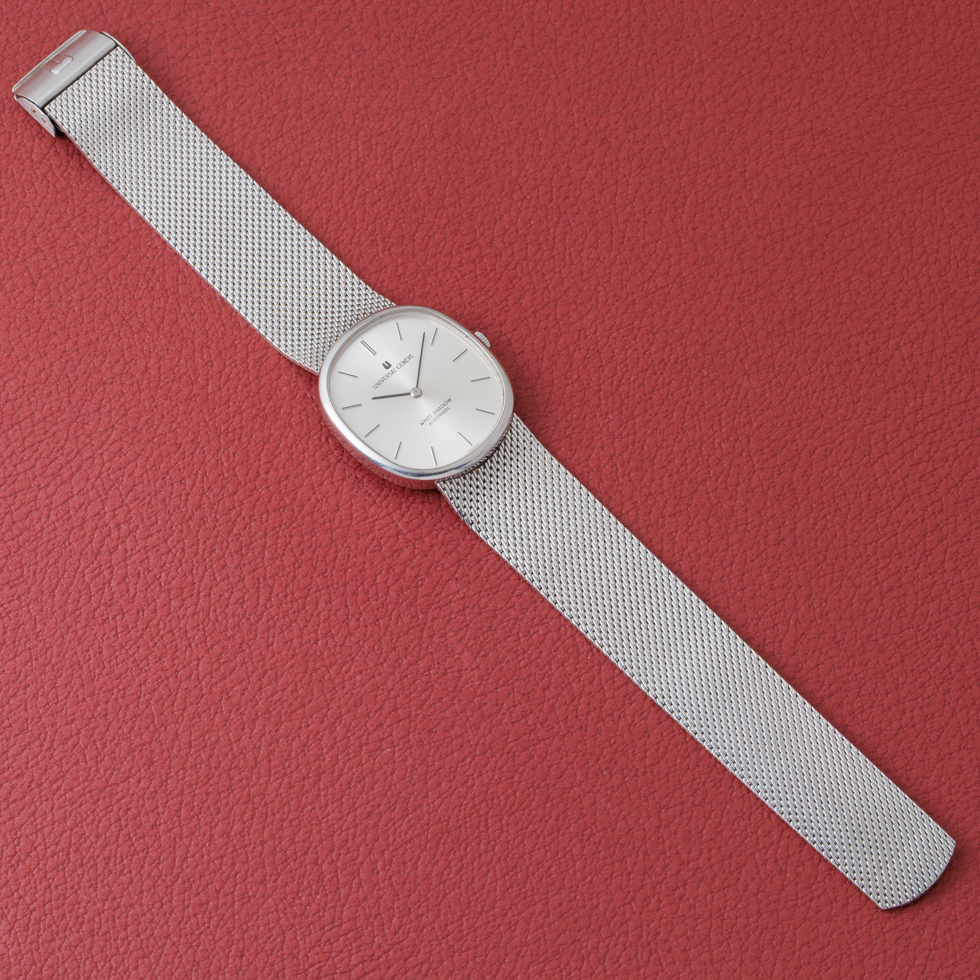 ユニバーサル ジュネーブ ホワイトシャドウ マイクローター自動巻き 1970年代製 Ref.866104 Cal.2-66