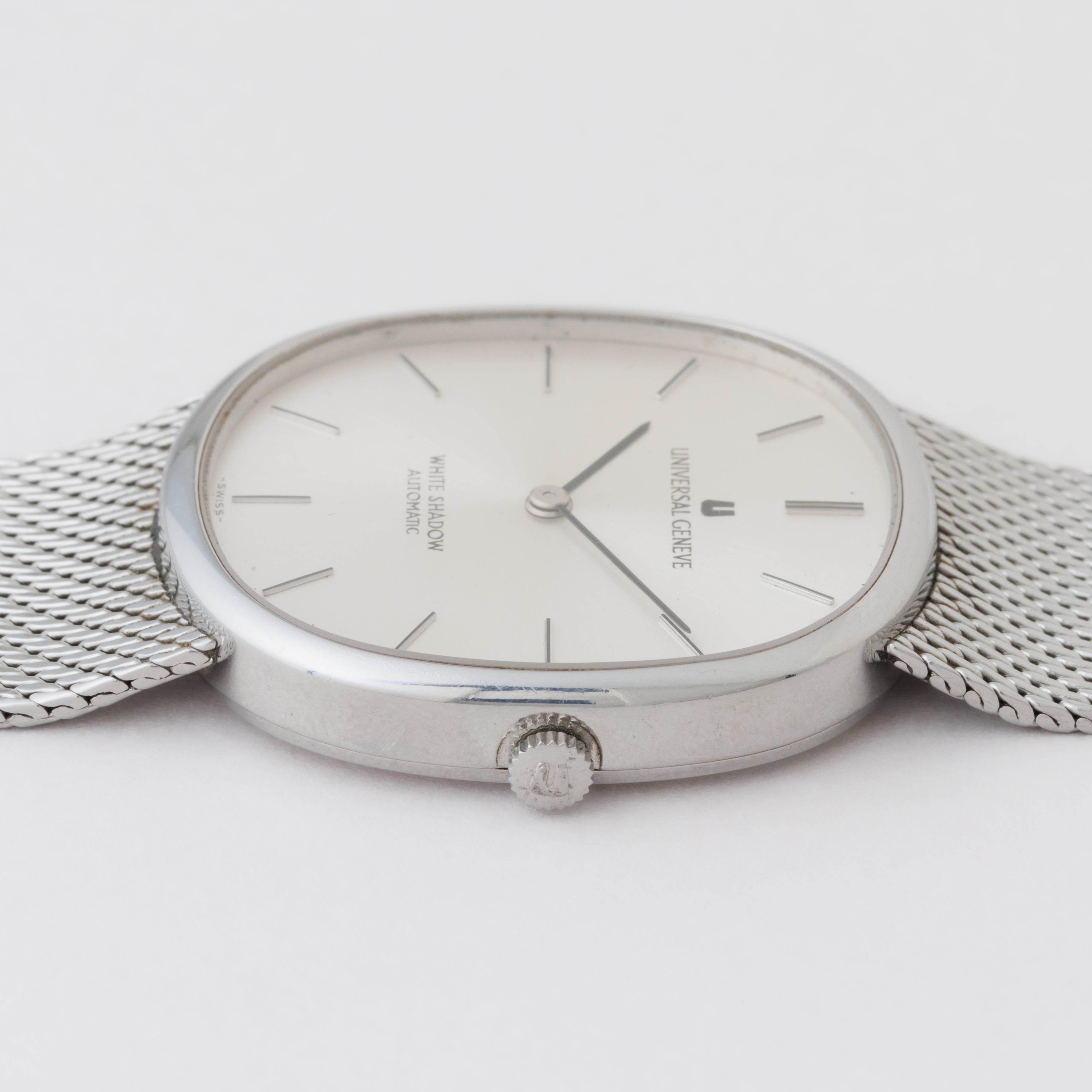 ユニバーサル ジュネーブ ホワイトシャドウ マイクローター自動巻き 1970年代製 Ref.866104 Cal.2-66