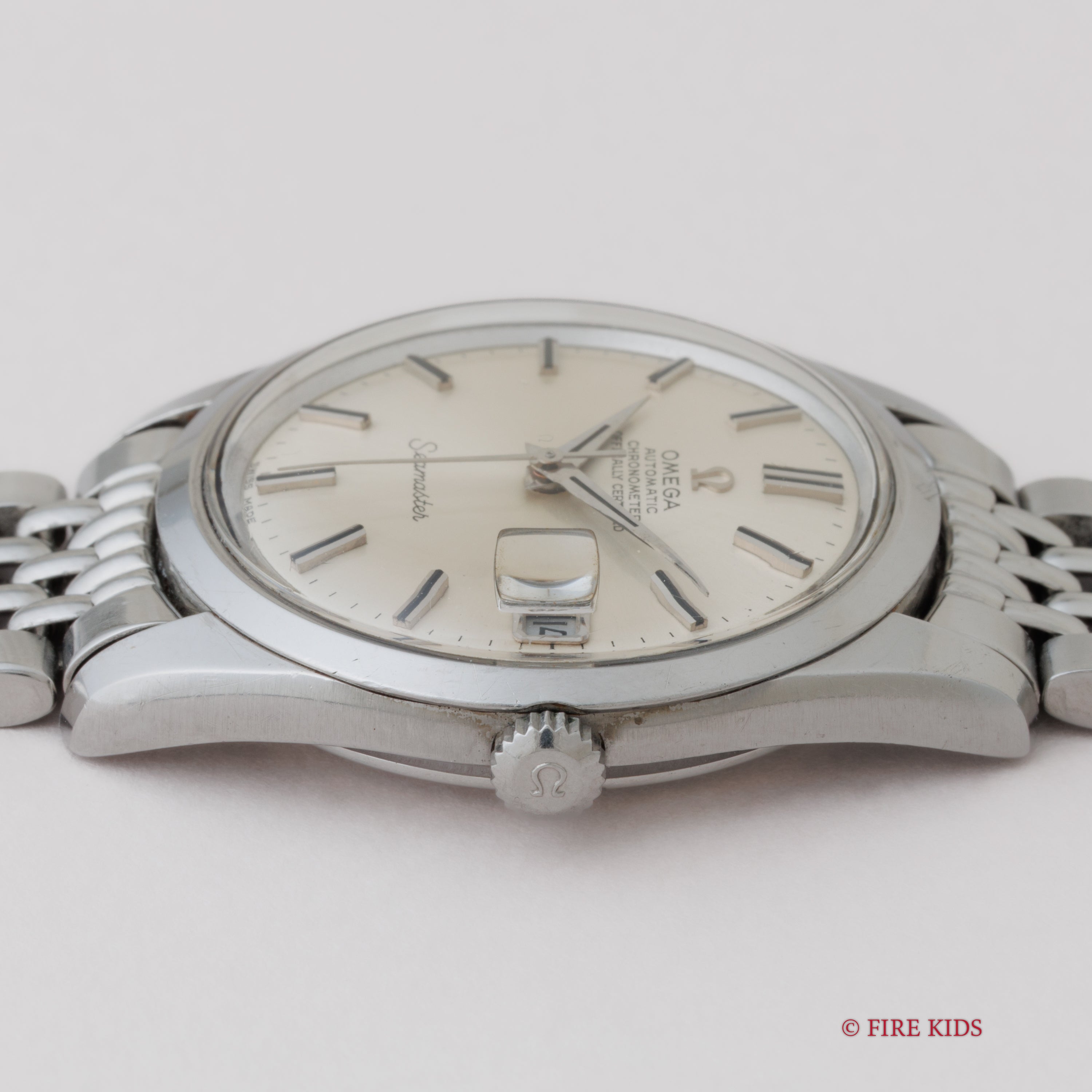 オメガ 1969年製 シーマスター クロノメーター自動巻き Cal.564 純正ライスブレス付き