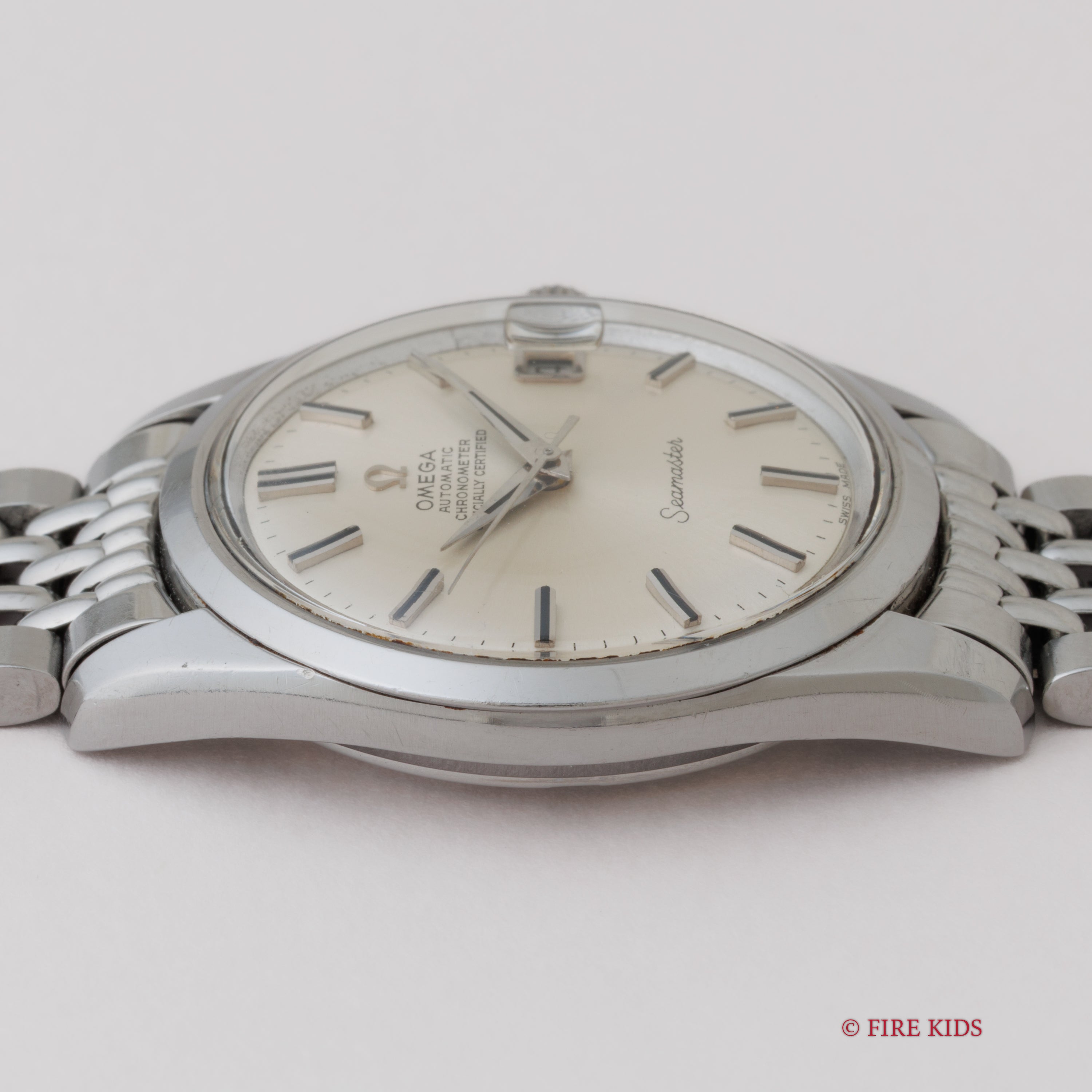 オメガ 1969年製 シーマスター クロノメーター自動巻き Cal.564 純正ライスブレス付き