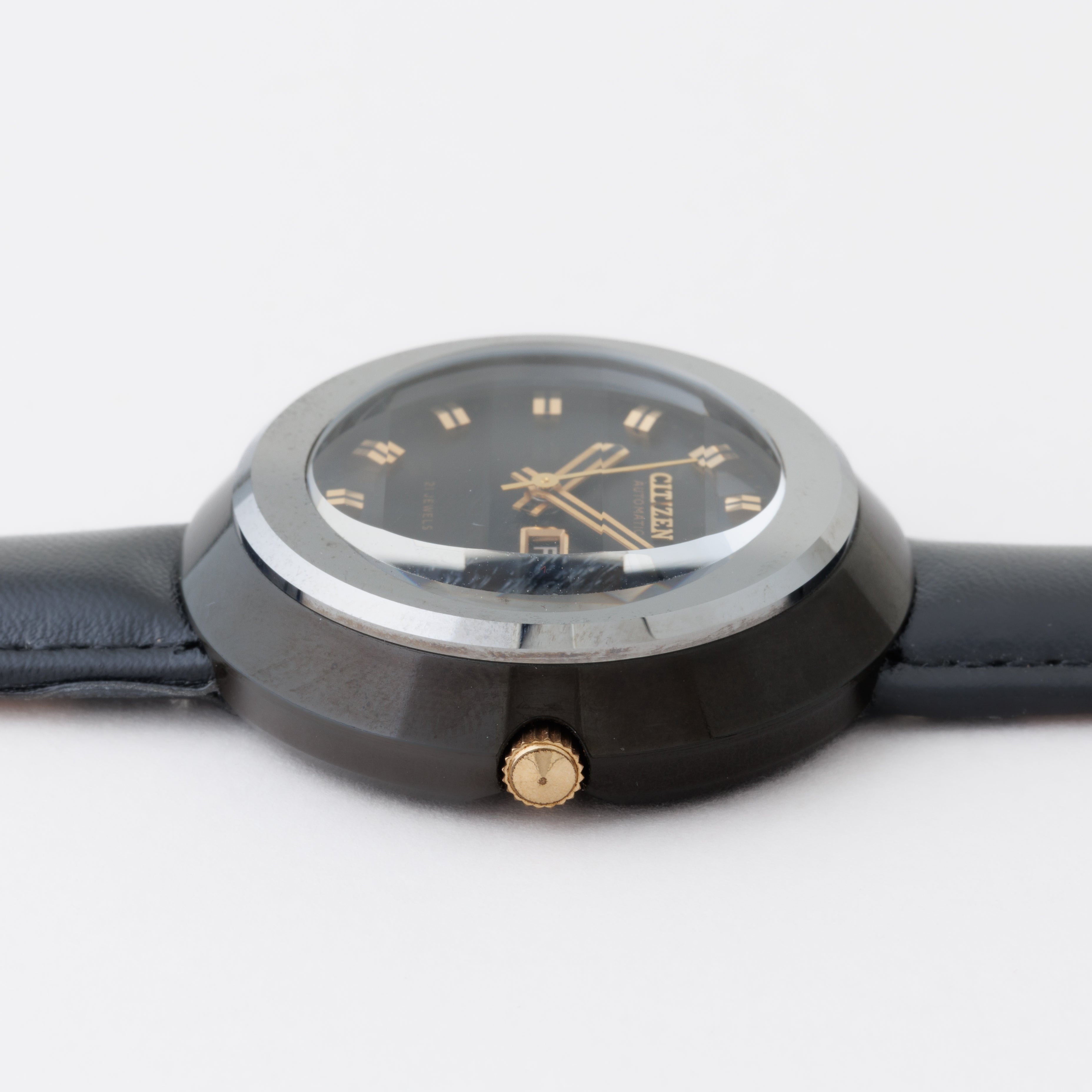 シチズン カスタムV2 1972年製 Ref.4-650972-K ブラッキーケース 純正尾錠付き