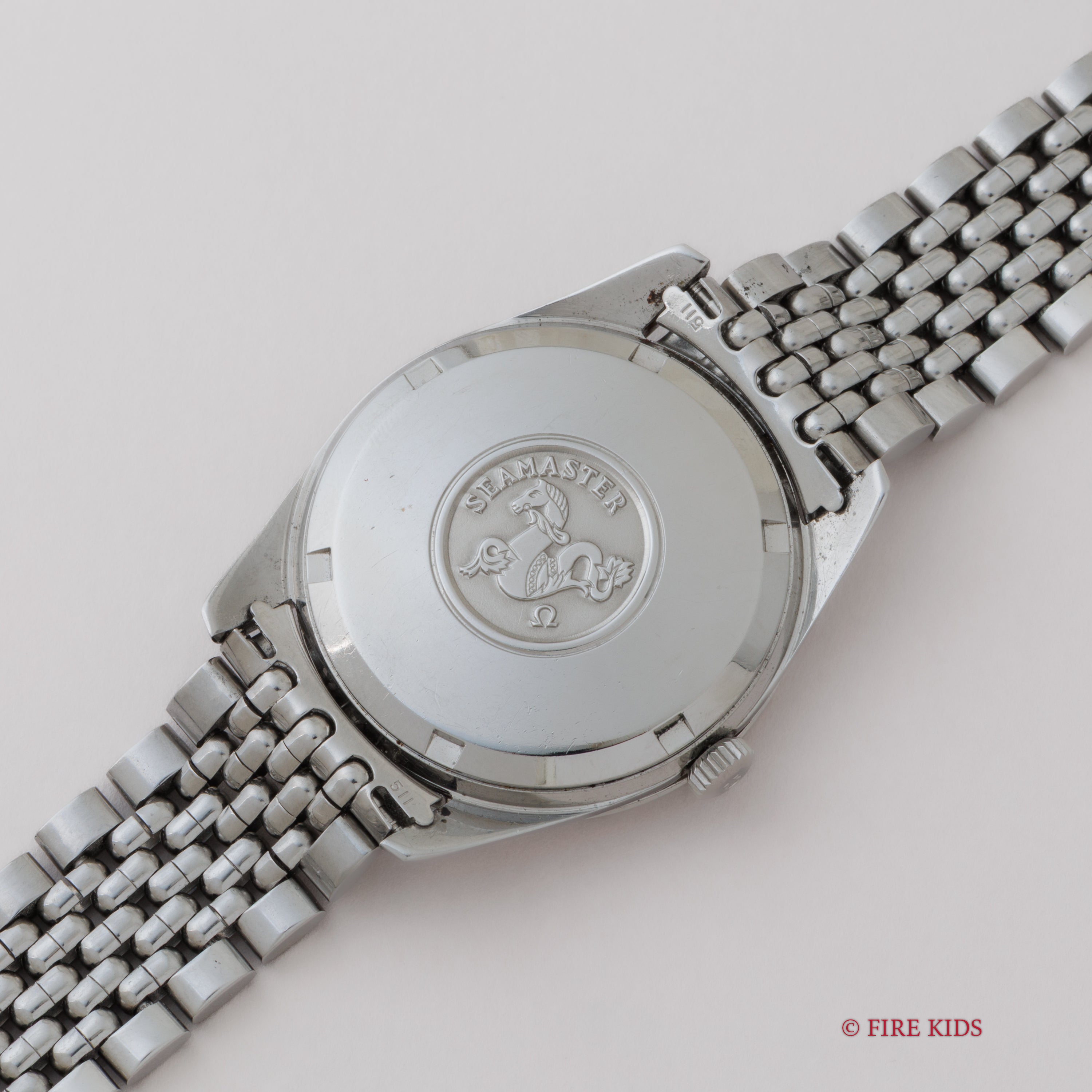 オメガ 1969年製 シーマスター クロノメーター自動巻き Cal.564 純正ライスブレス付き