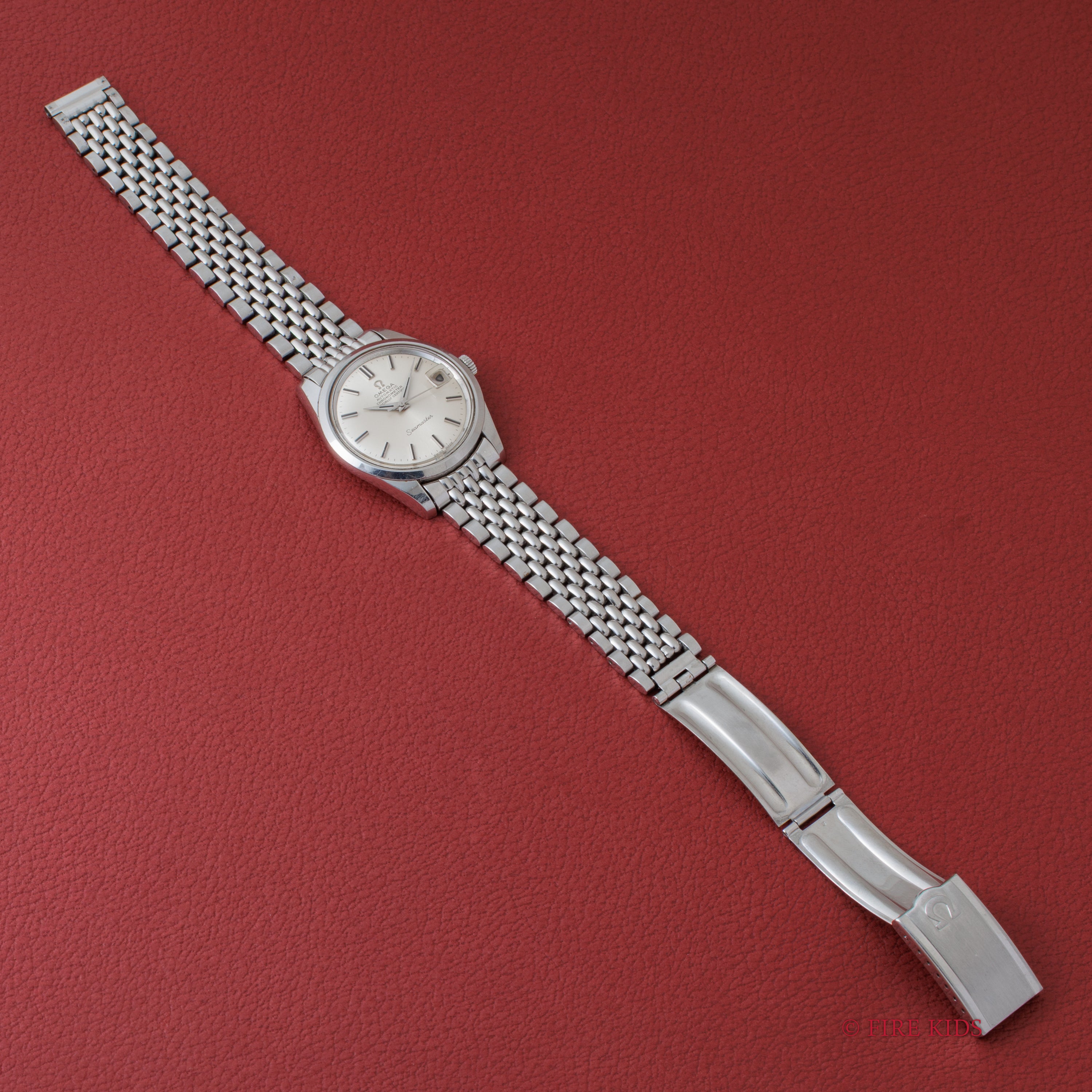 オメガ 1969年製 シーマスター クロノメーター自動巻き Cal.564 純正ライスブレス付き