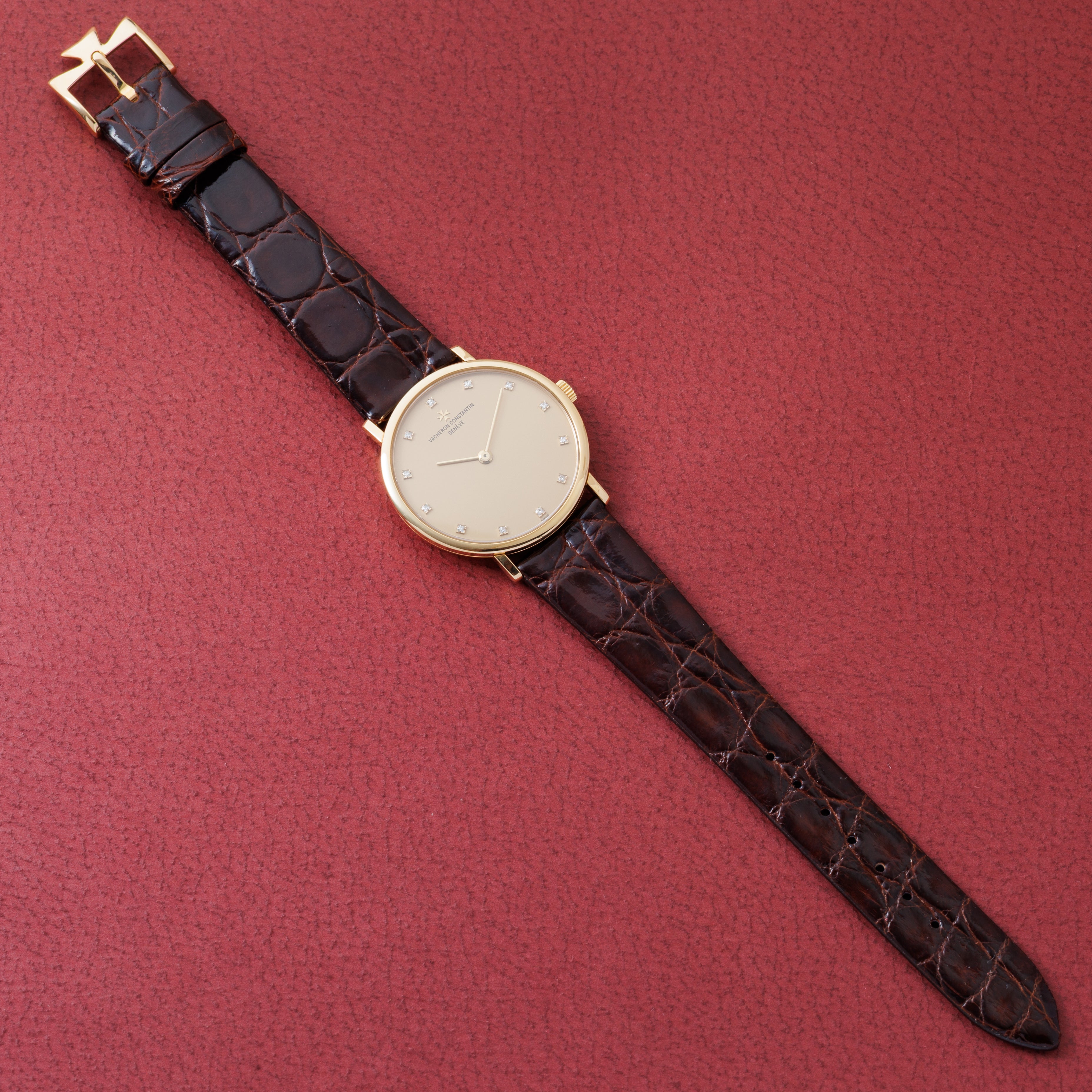 ヴァシュロン・コンスタンタン エッセンシャル 1990年代製 Ref.31039/1 18金イエローゴールド 純正尾錠付き