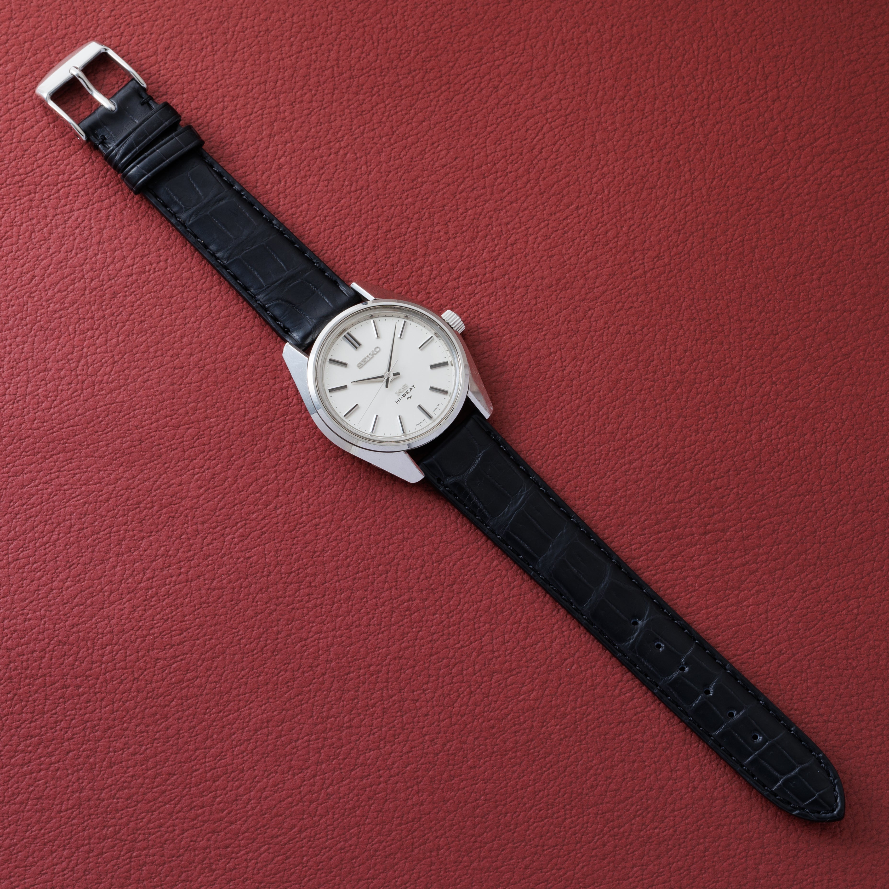 キングセイコー ハイビート 1970年製 Ref.45-7001 ノンデイト シルバーダイヤル