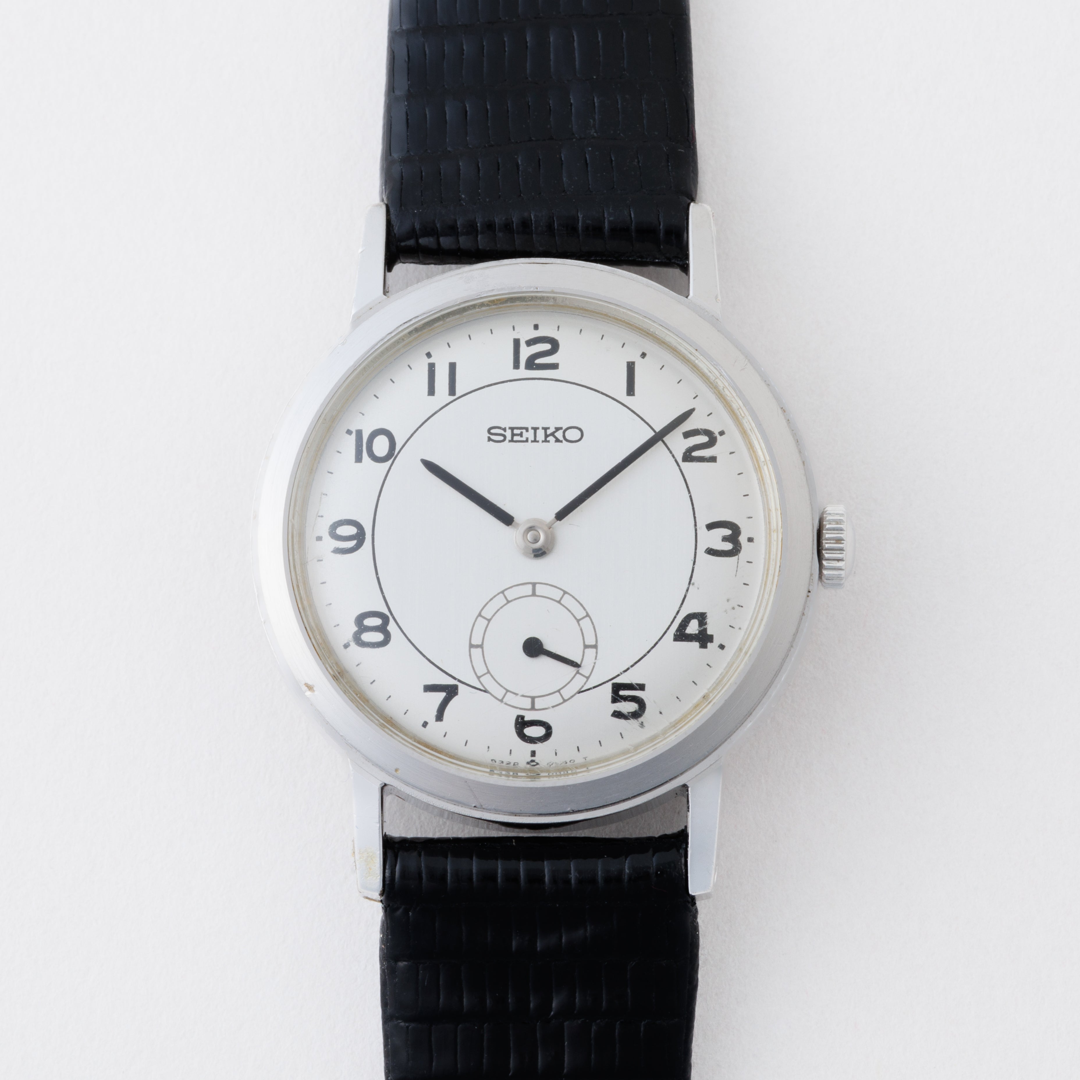 セイコー MECH. レディース 1985年製 Ref.5328-0040 スイス製ムーブメント スモセコ手巻き