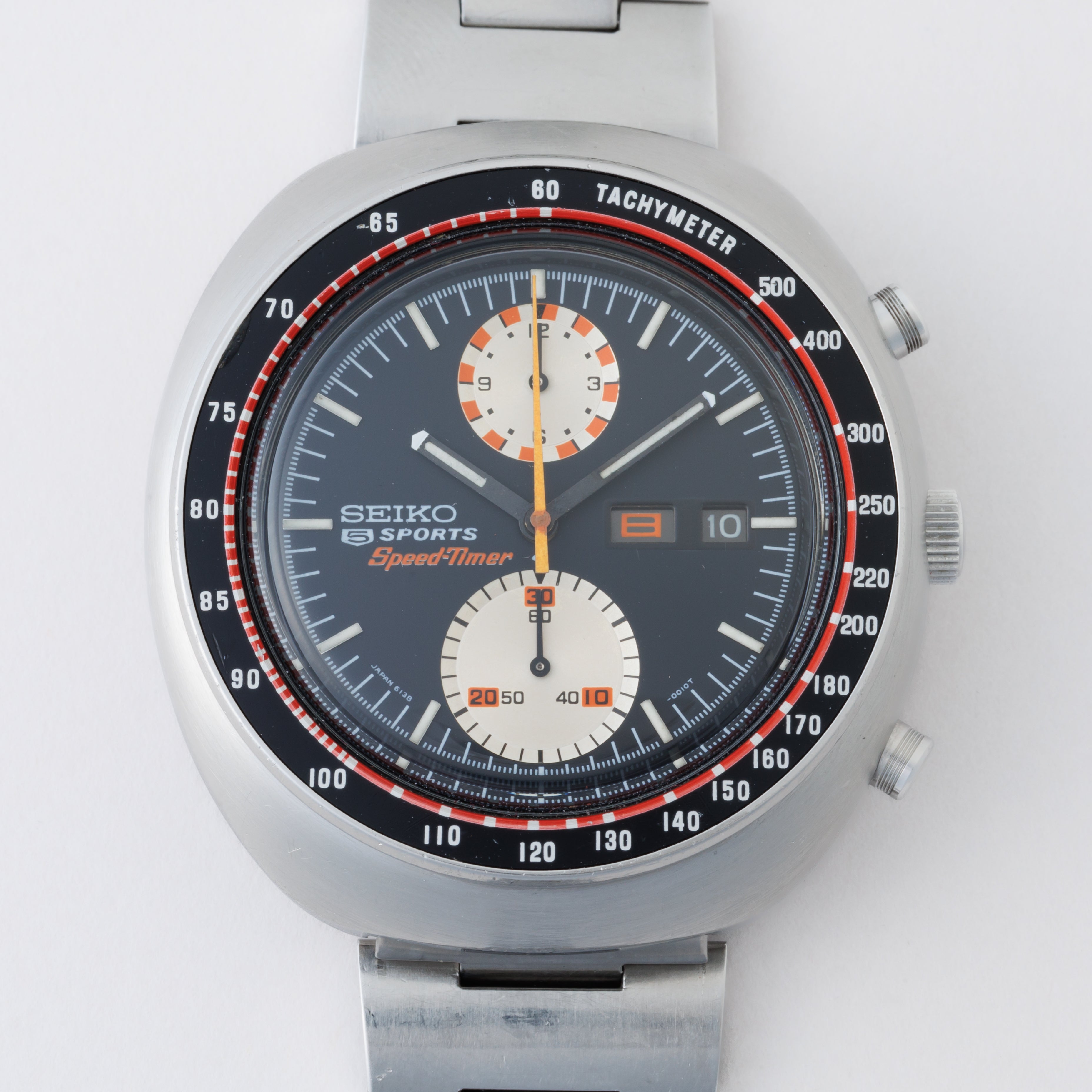セイコー 1971年製 5スポーツ スピードタイマー UFO Ref.6138-0011 自動巻クロノグラフ