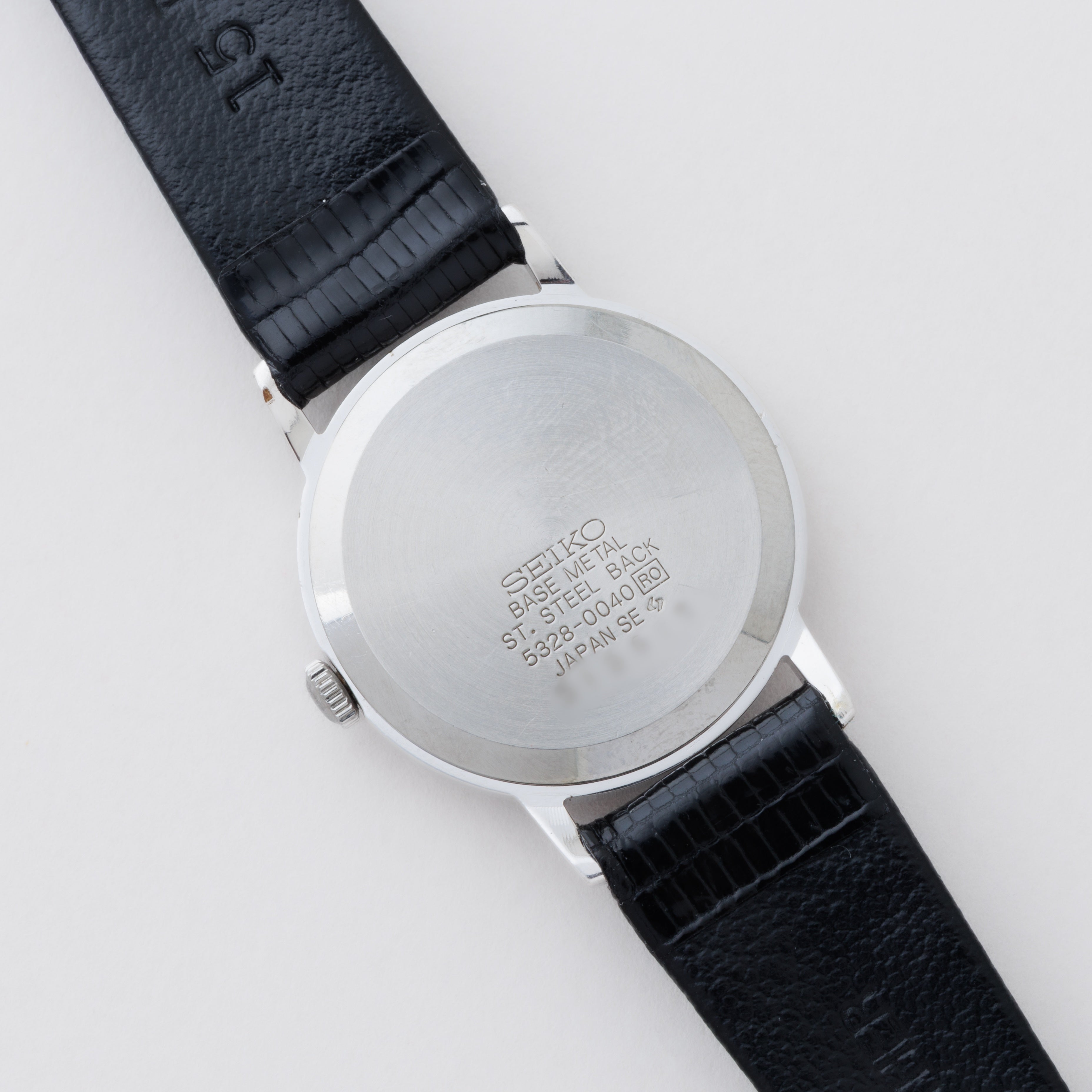 セイコー MECH. レディース 1985年製 Ref.5328-0040 スイス製ムーブメント スモセコ手巻き