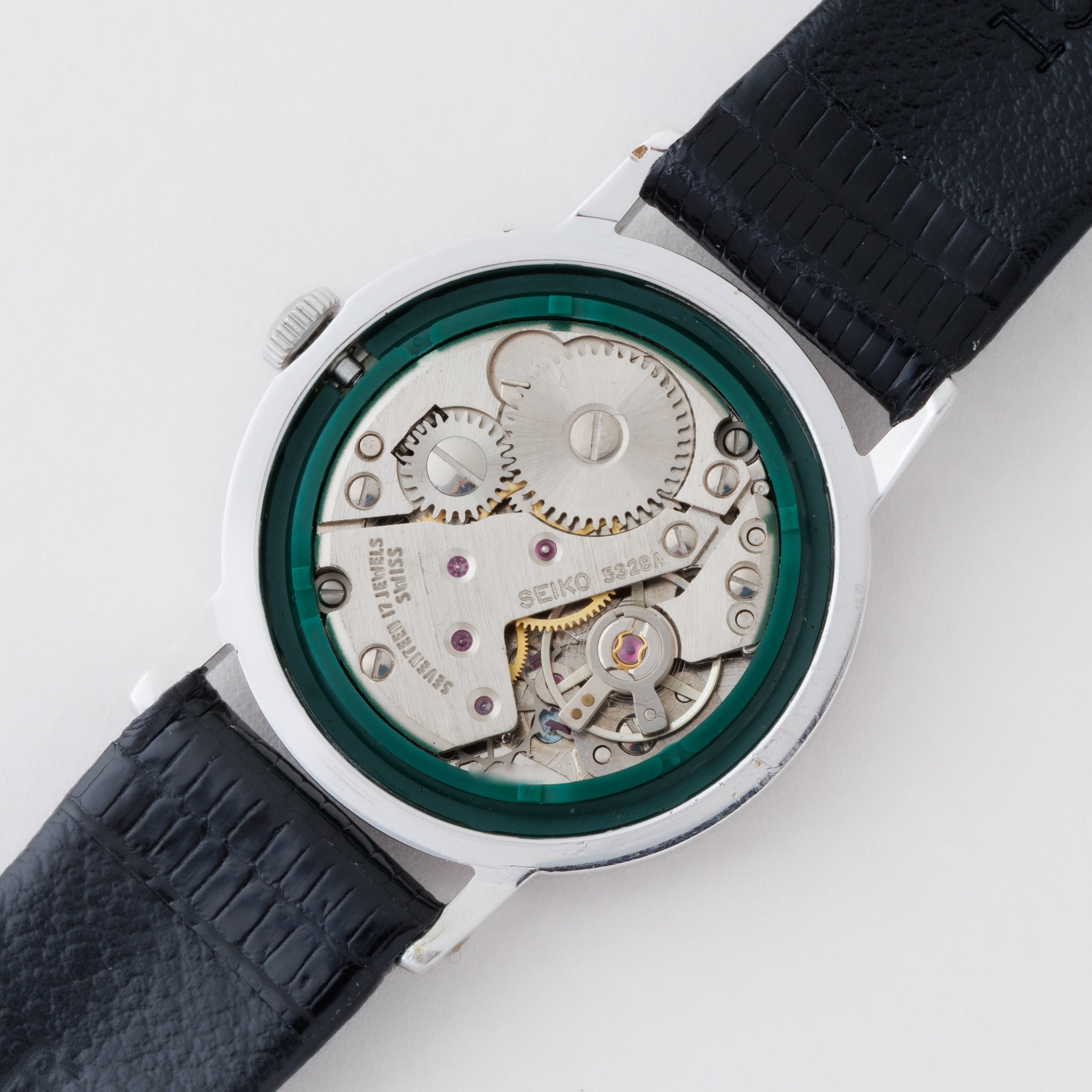 セイコー MECH. レディース 1985年製 Ref.5328-0040 スイス製ムーブメント スモセコ手巻き