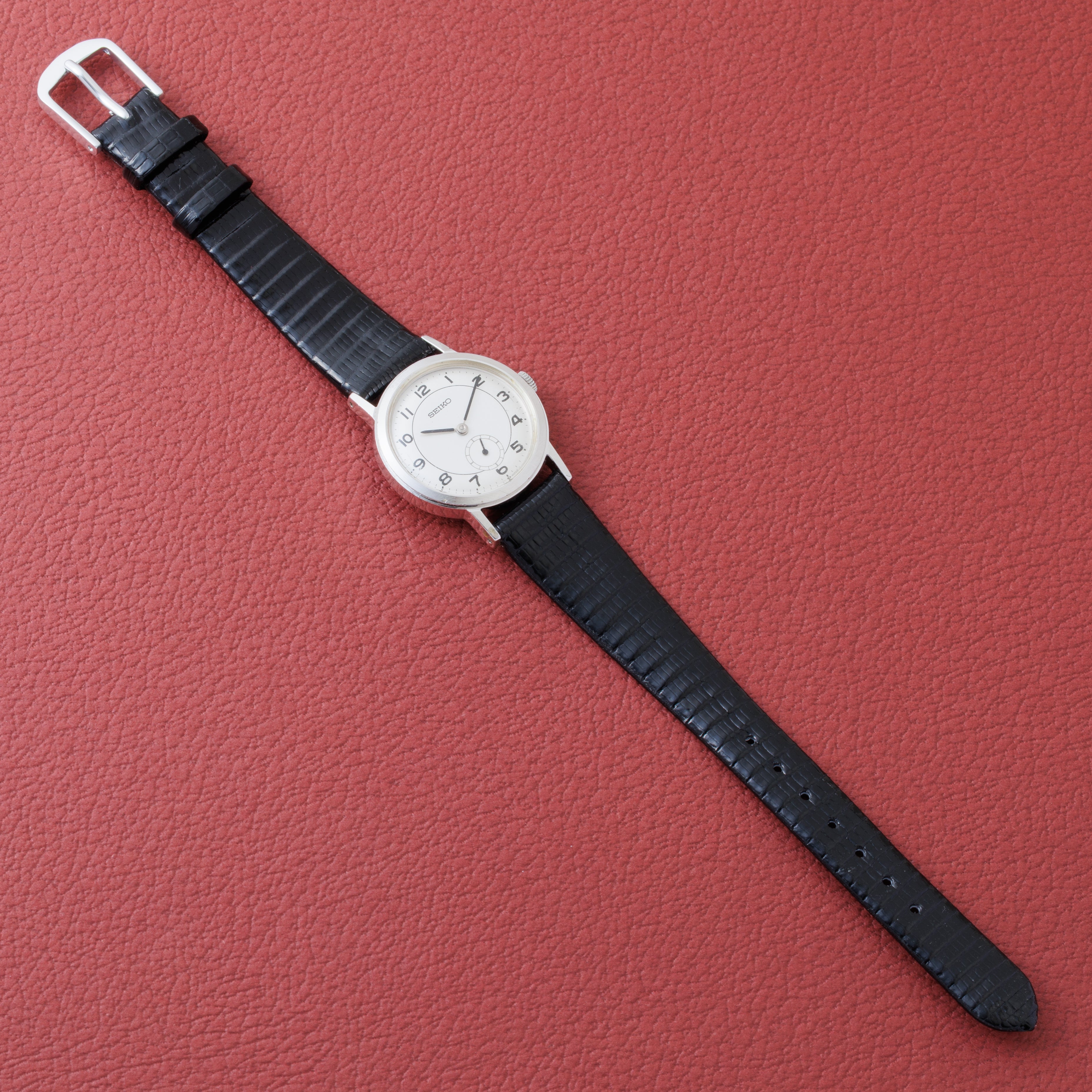 セイコー MECH. レディース 1985年製 Ref.5328-0040 スイス製ムーブメント スモセコ手巻き