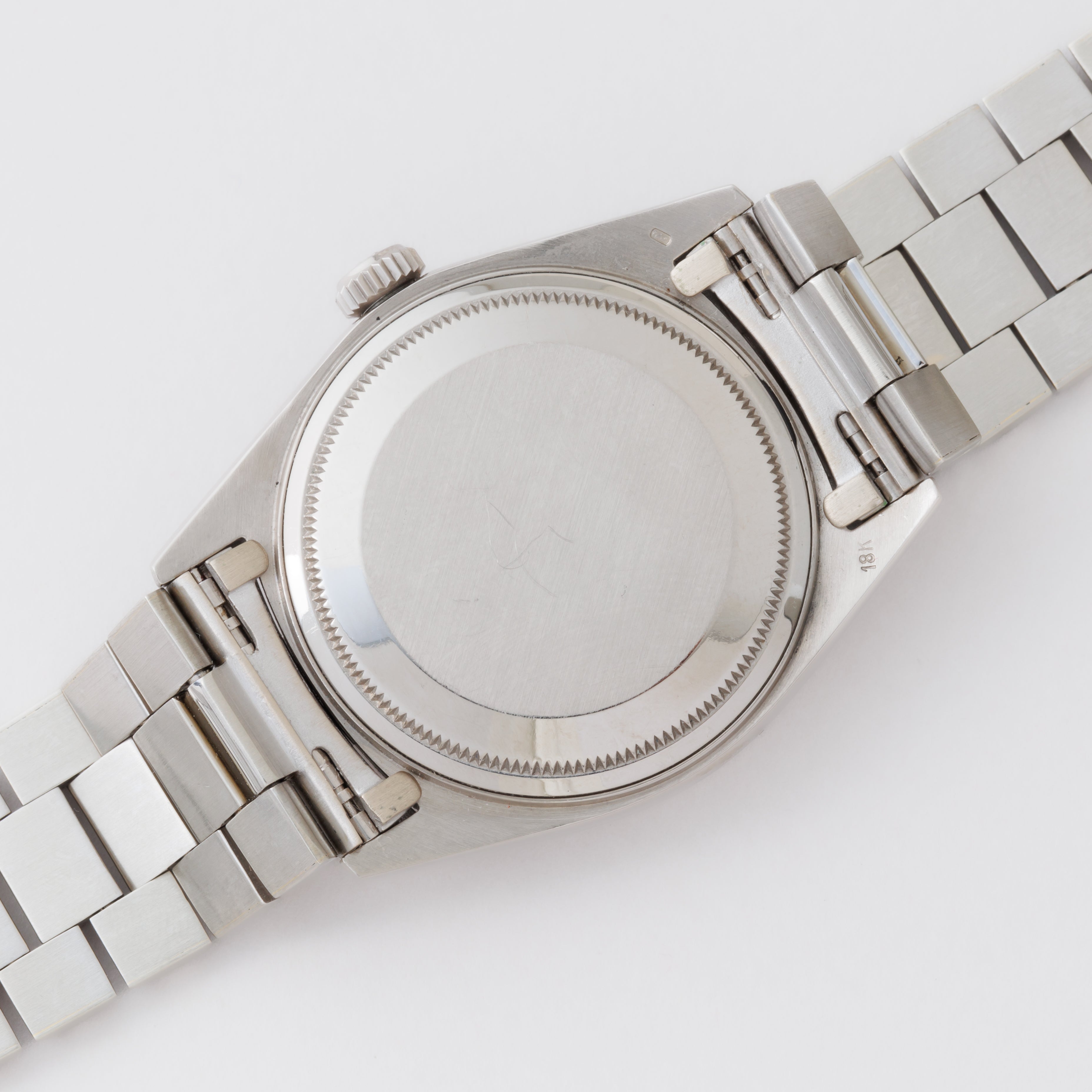 ロレックス 18金無垢ホワイトゴールドデイデイト 1972年製 Ref.1803 純正スイスブレス