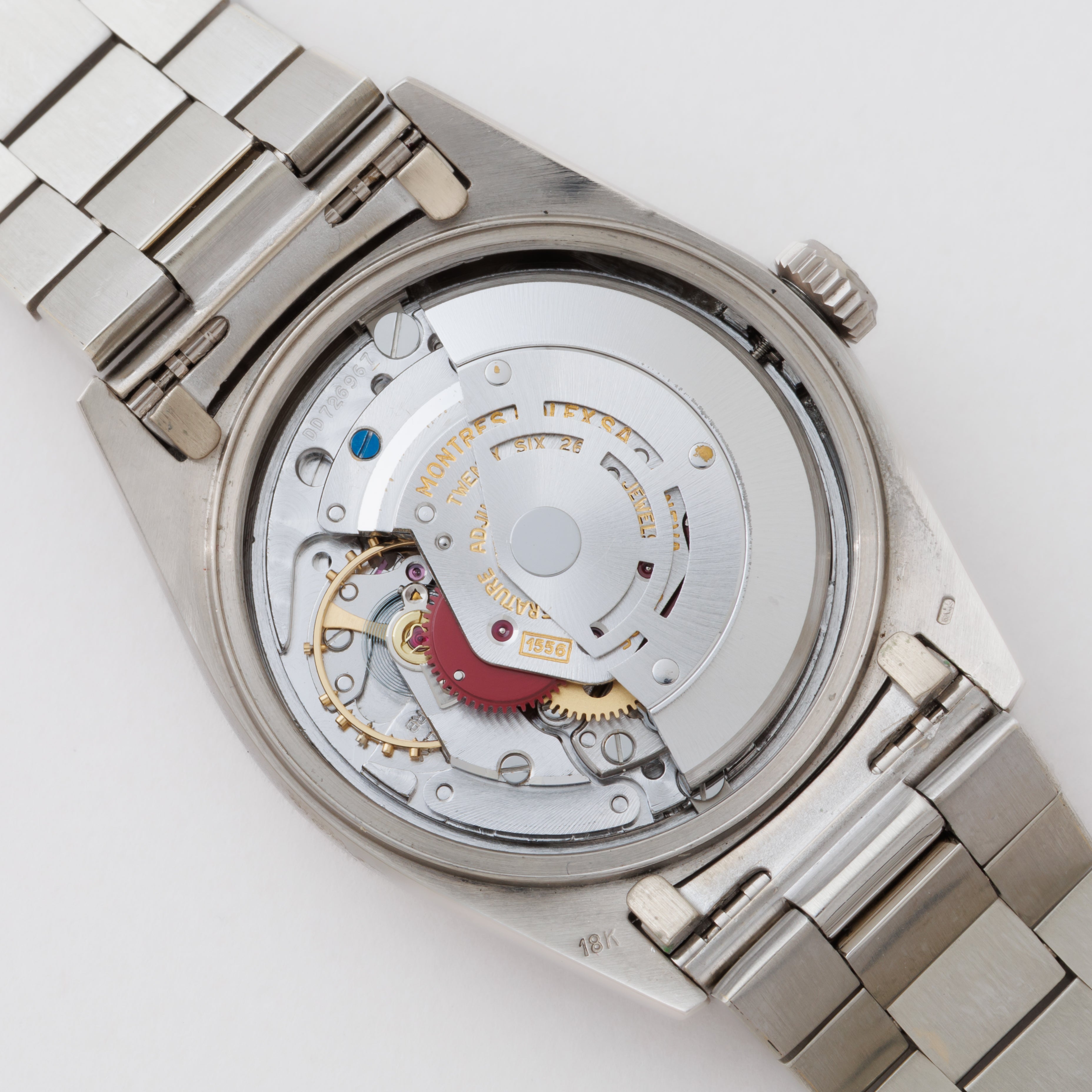 ロレックス 18金無垢ホワイトゴールドデイデイト 1972年製 Ref.1803 純正スイスブレス