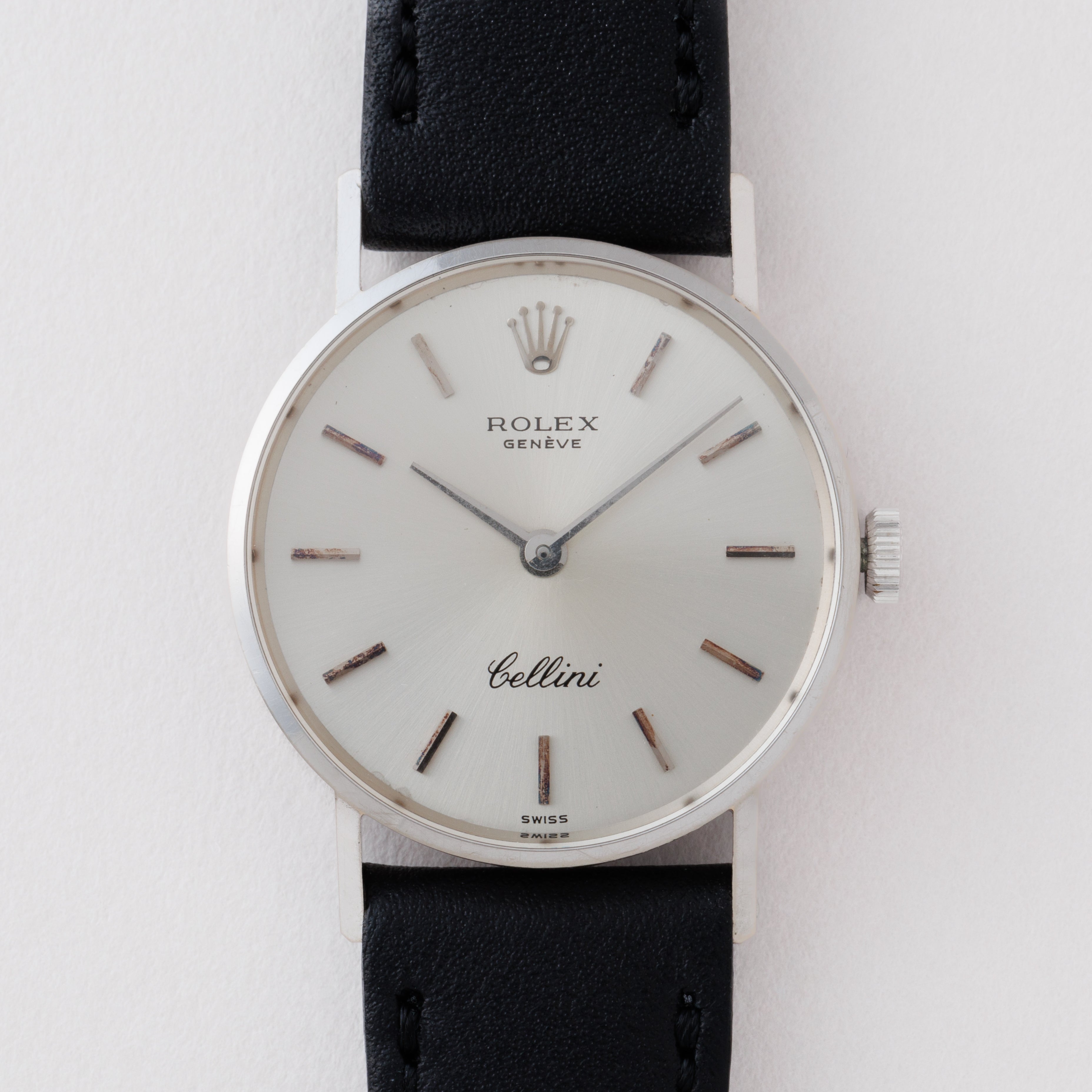 ロレックス チェリーニ レディース 1970年製 Ref.3810 18金ホワイトゴールド 純正尾錠付き