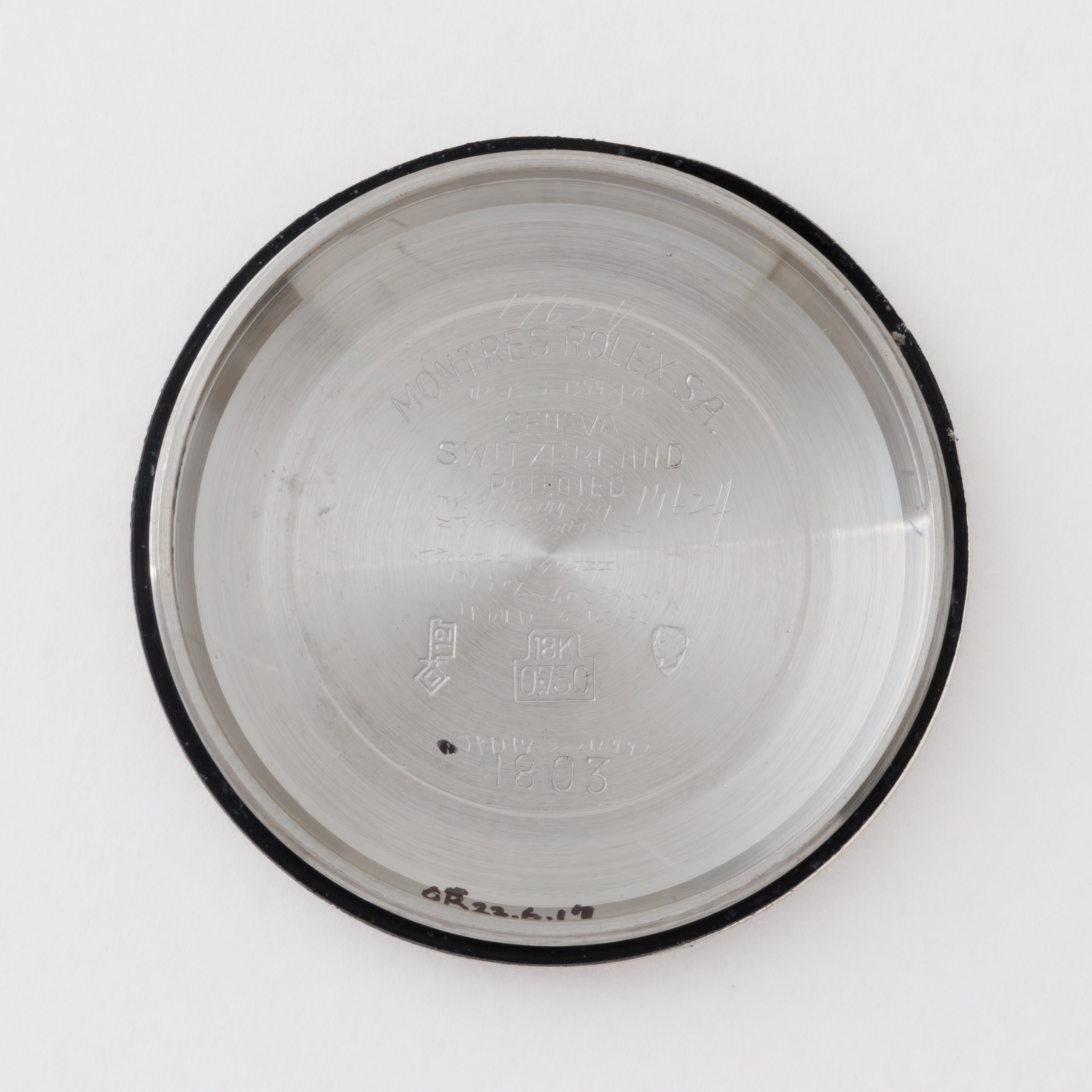 ロレックス 18金無垢ホワイトゴールドデイデイト 1972年製 Ref.1803 純正スイスブレス