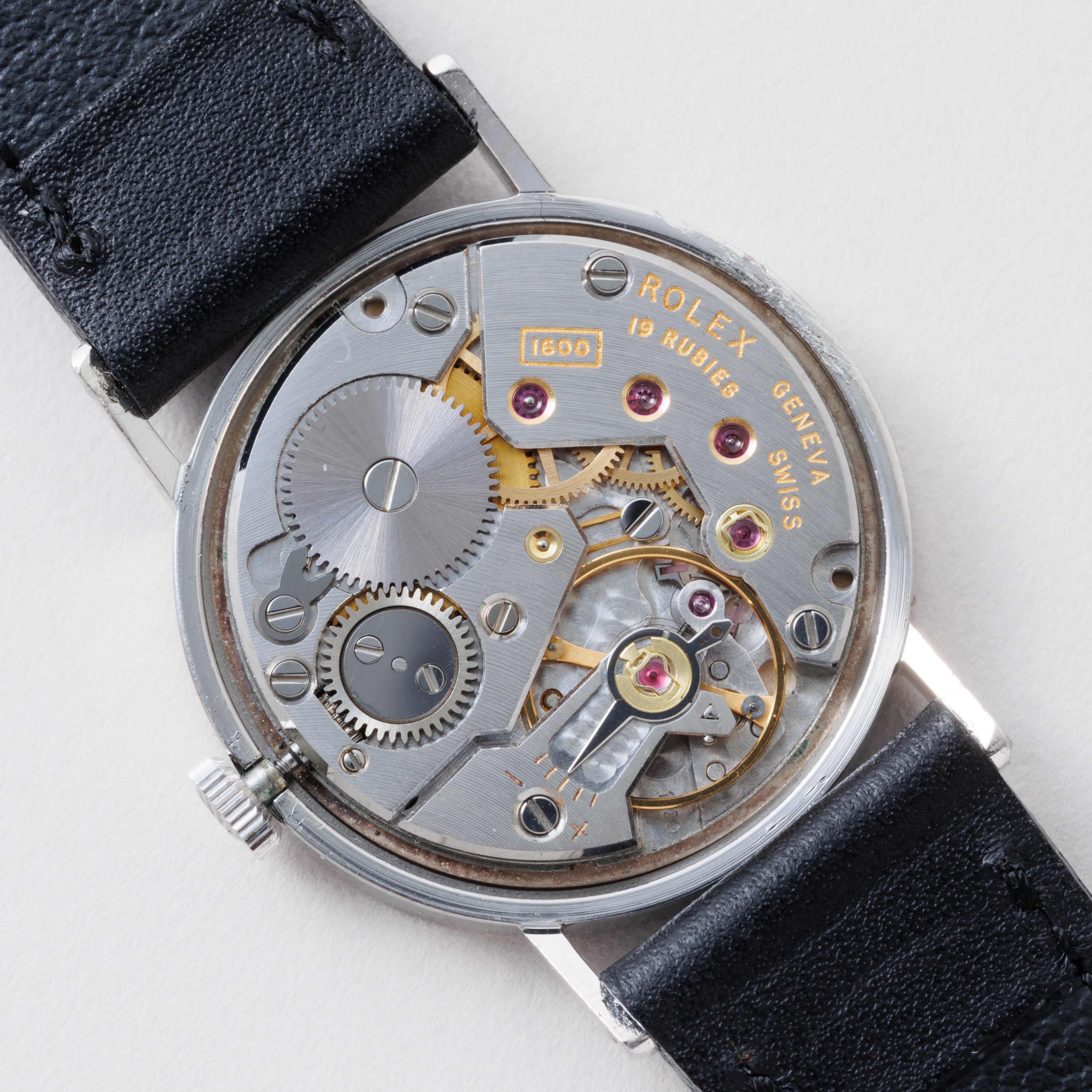 ロレックス チェリーニ レディース 1970年製 Ref.3810 18金ホワイトゴールド 純正尾錠付き