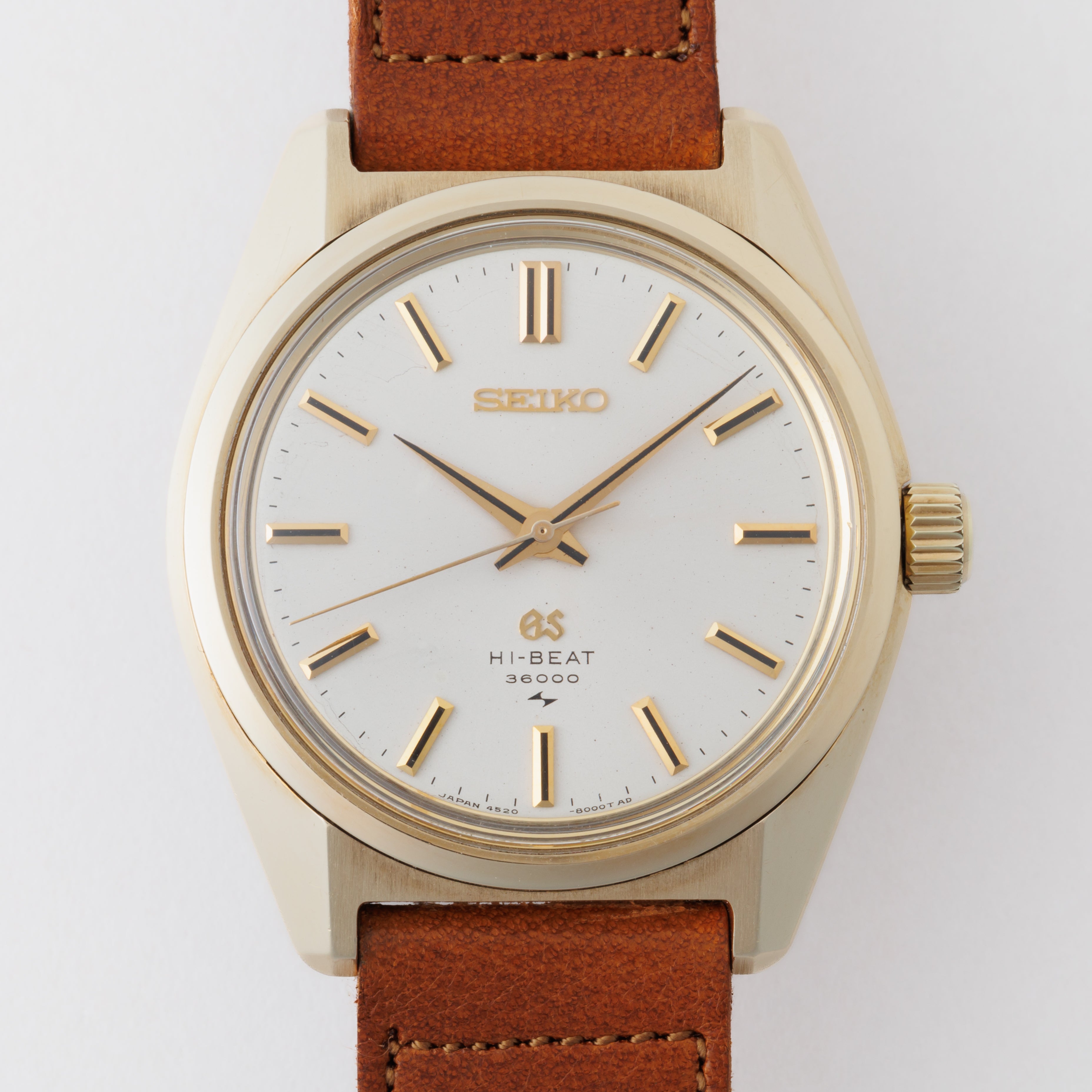グランドセイコー 1969年製 Ref.4520-8000 CAPゴールド 45GS 10振動手巻き 純正尾錠付き