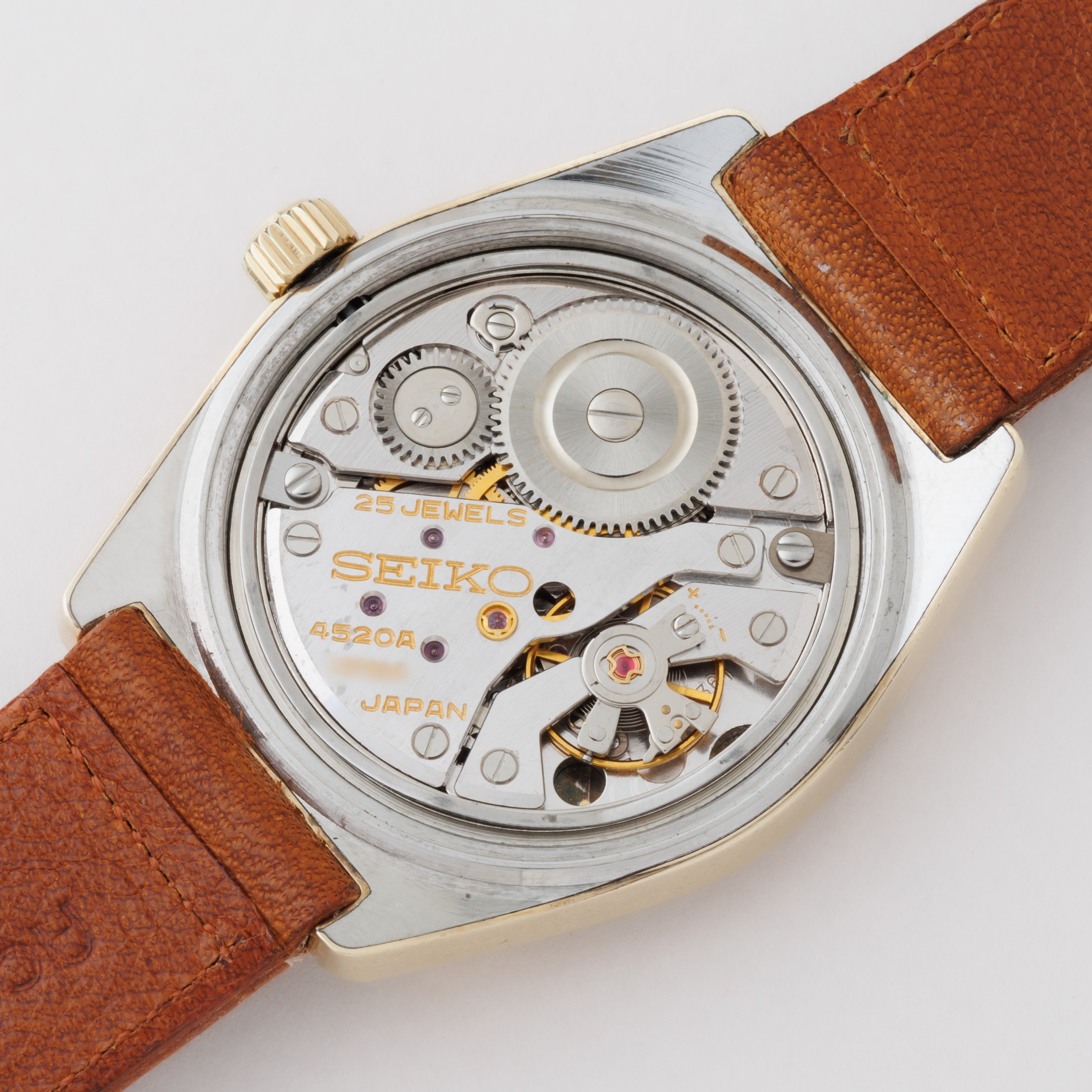 グランドセイコー 1969年製 Ref.4520-8000 CAPゴールド 45GS 10振動手巻き 純正尾錠付き