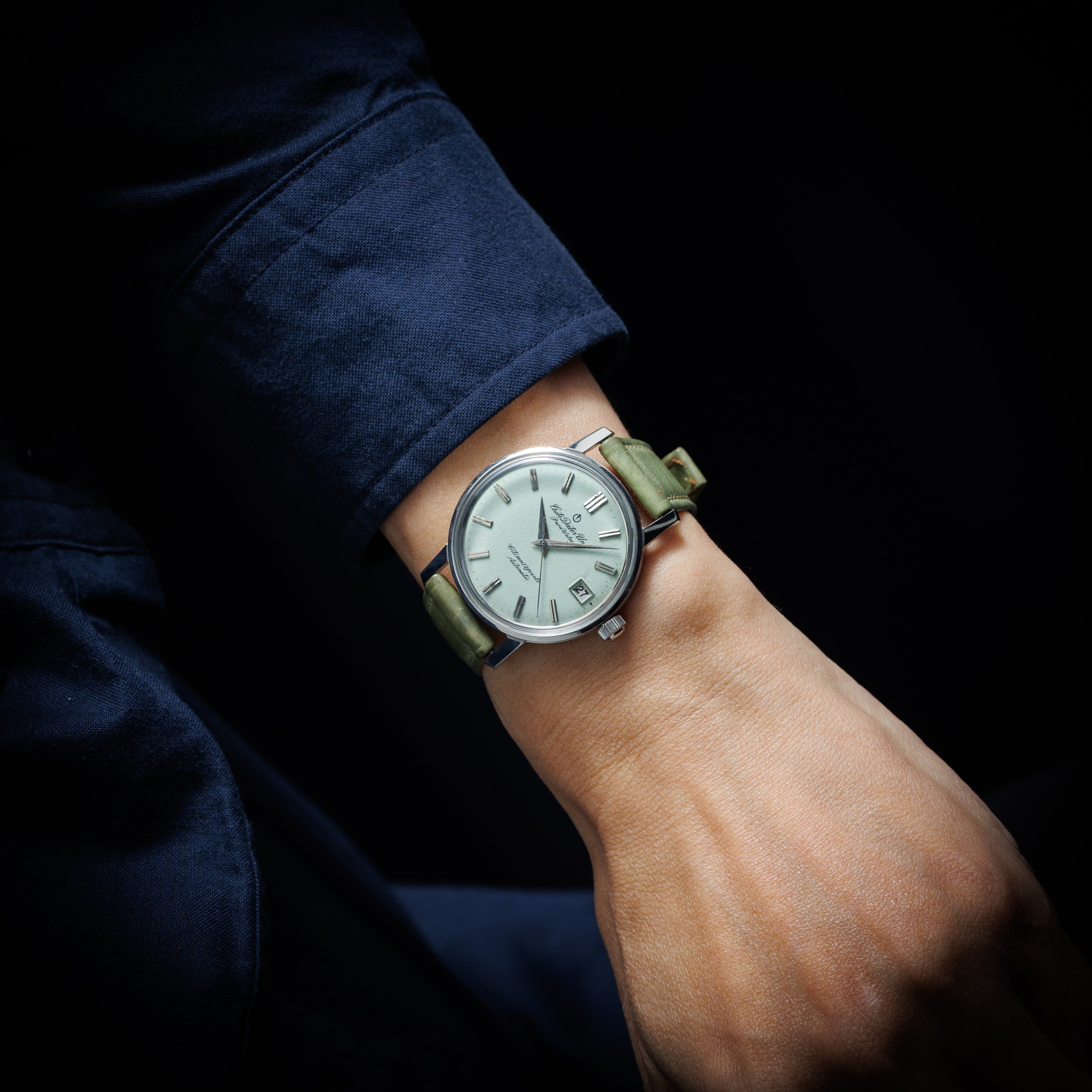 シチズン オートデーター ユニ 1964年製 Ref.UN140302 ペールグリーンダイヤル 自動巻き