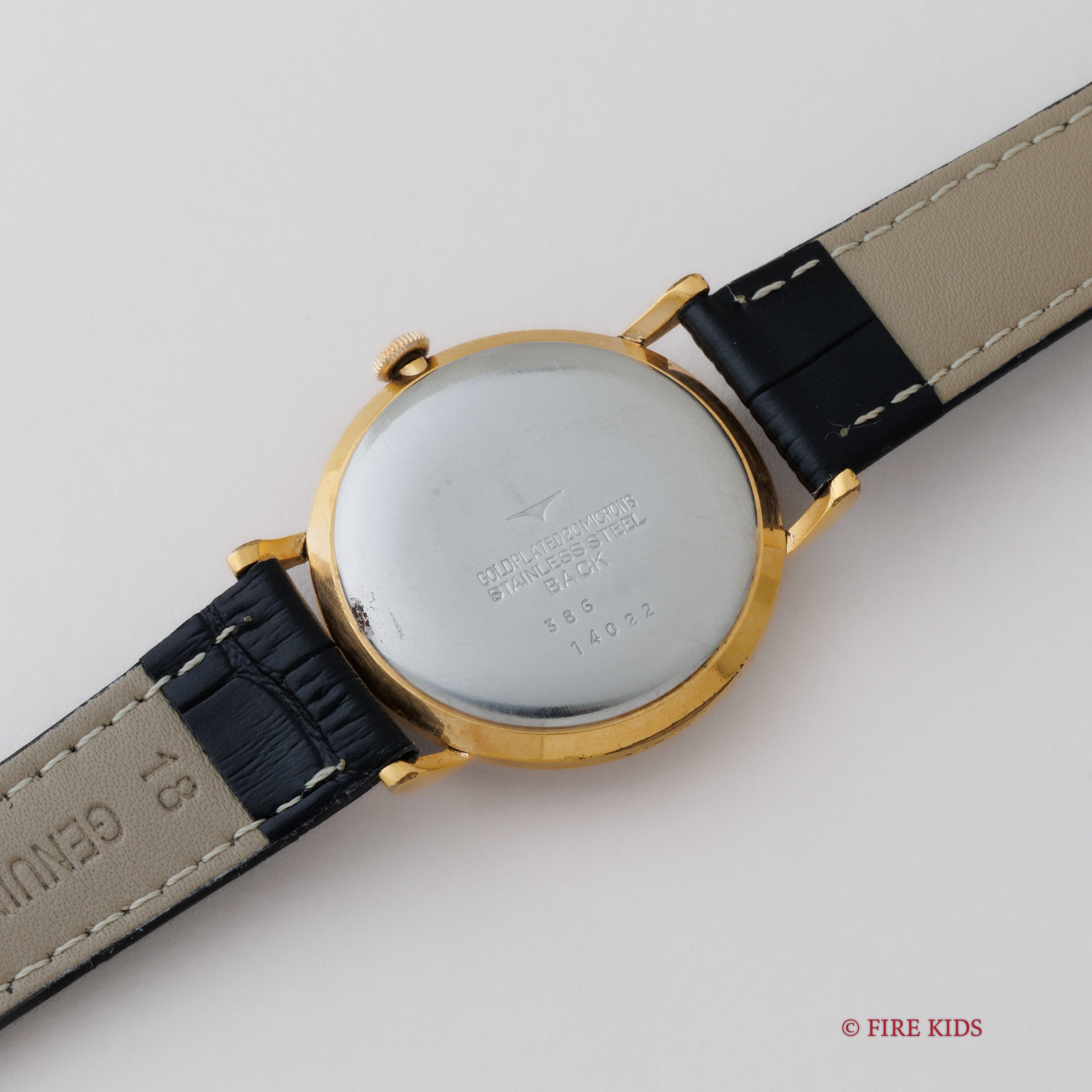 タカノ ブラックダイヤル GPケース 1950年代製 17石 手巻 Ref.14022