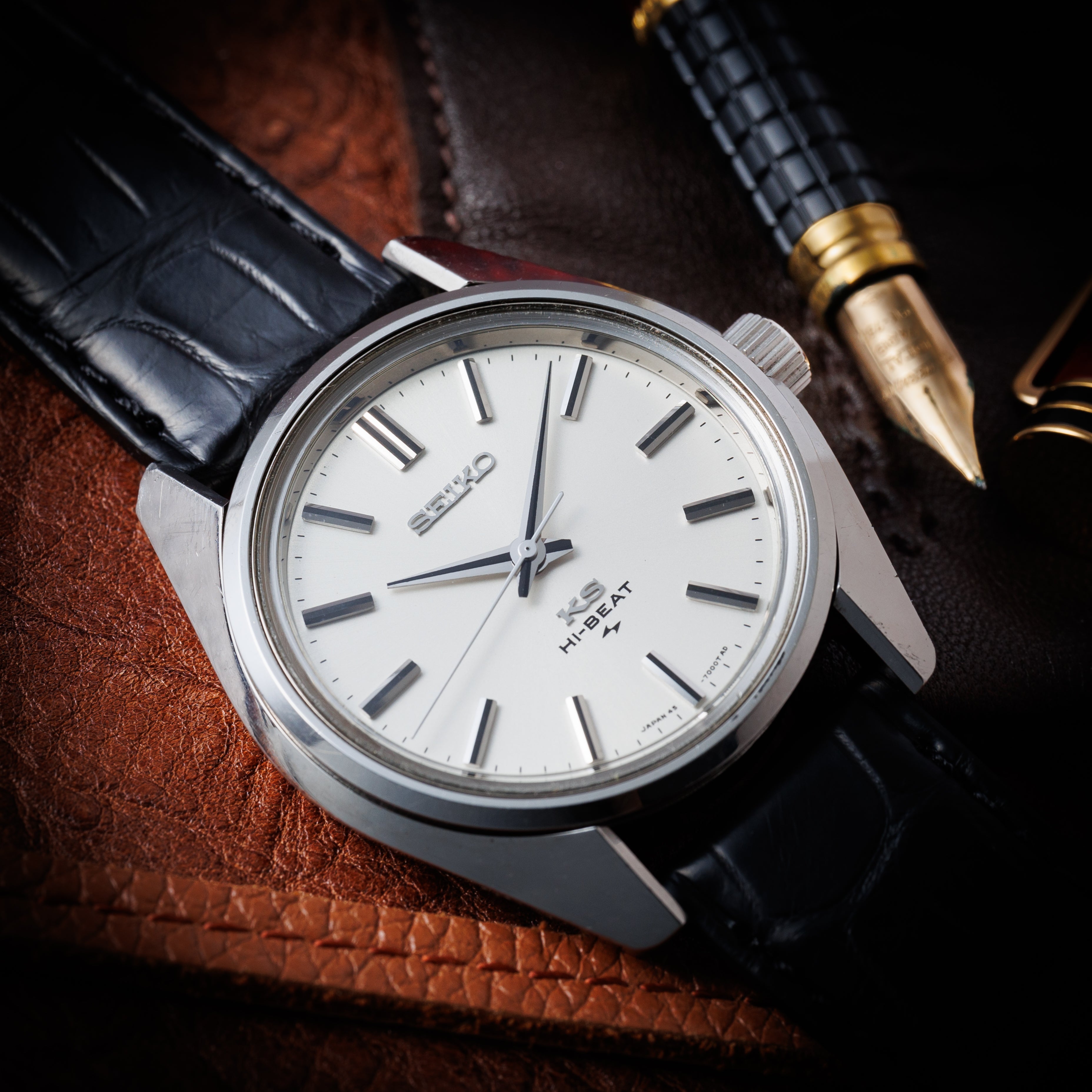 キングセイコー ハイビート 1970年製 Ref.45-7001 ノンデイト シルバーダイヤル