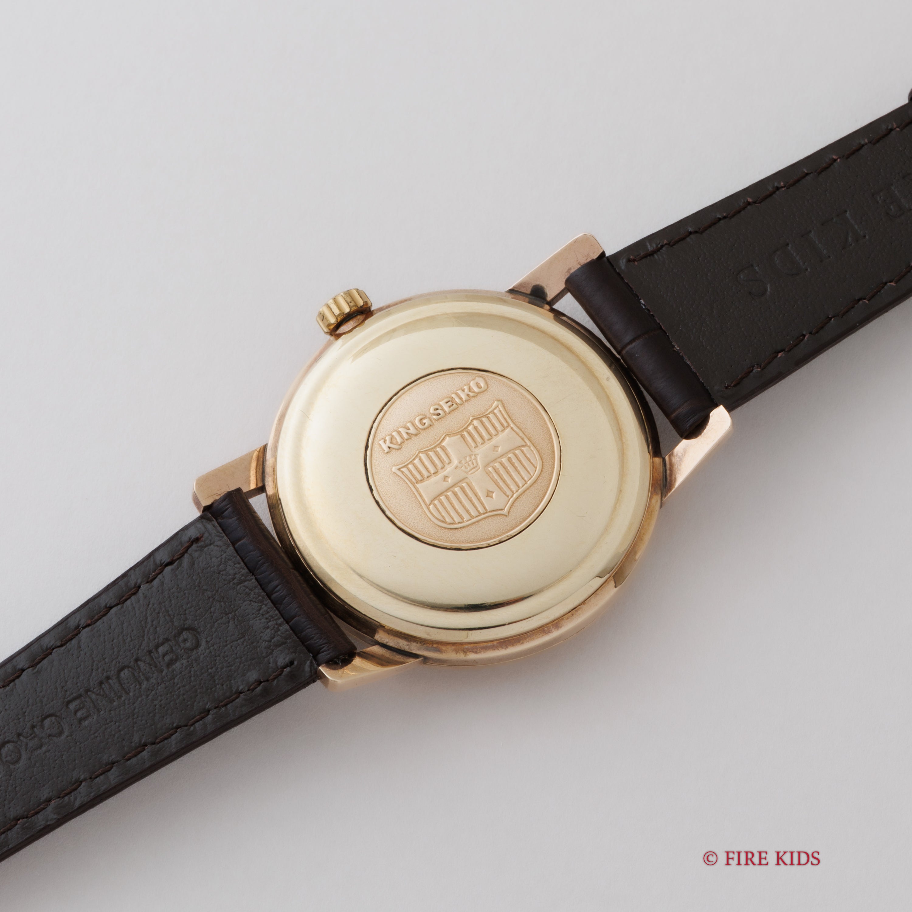 キングセイコーファーストモデル 1962年製 100ミクロン金張り Ref. J14102E KS SDダイヤル
