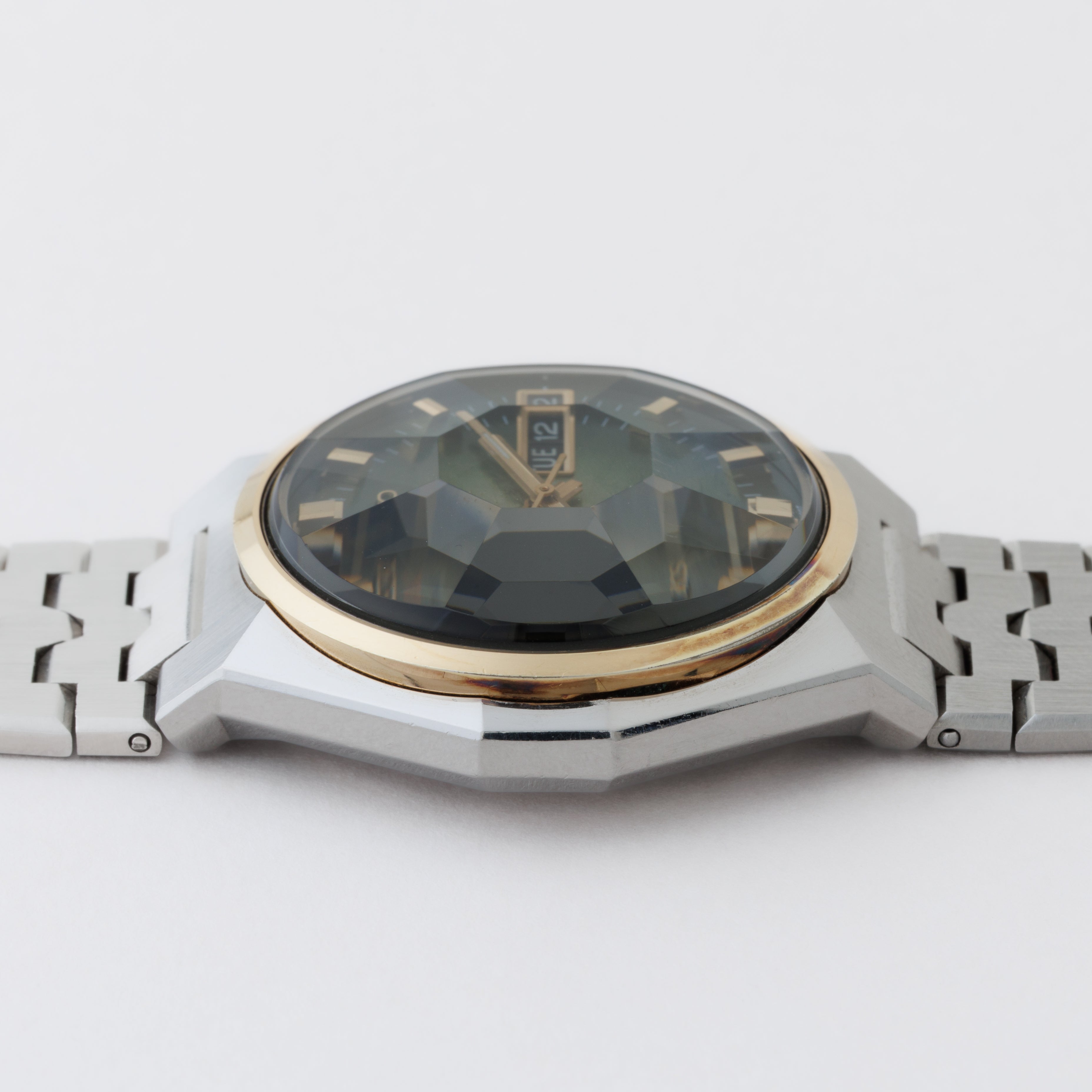 キングセイコー バナック 1973年製 Ref.5626-7180 グリーンダイヤル カットガラス ハイビート自動巻