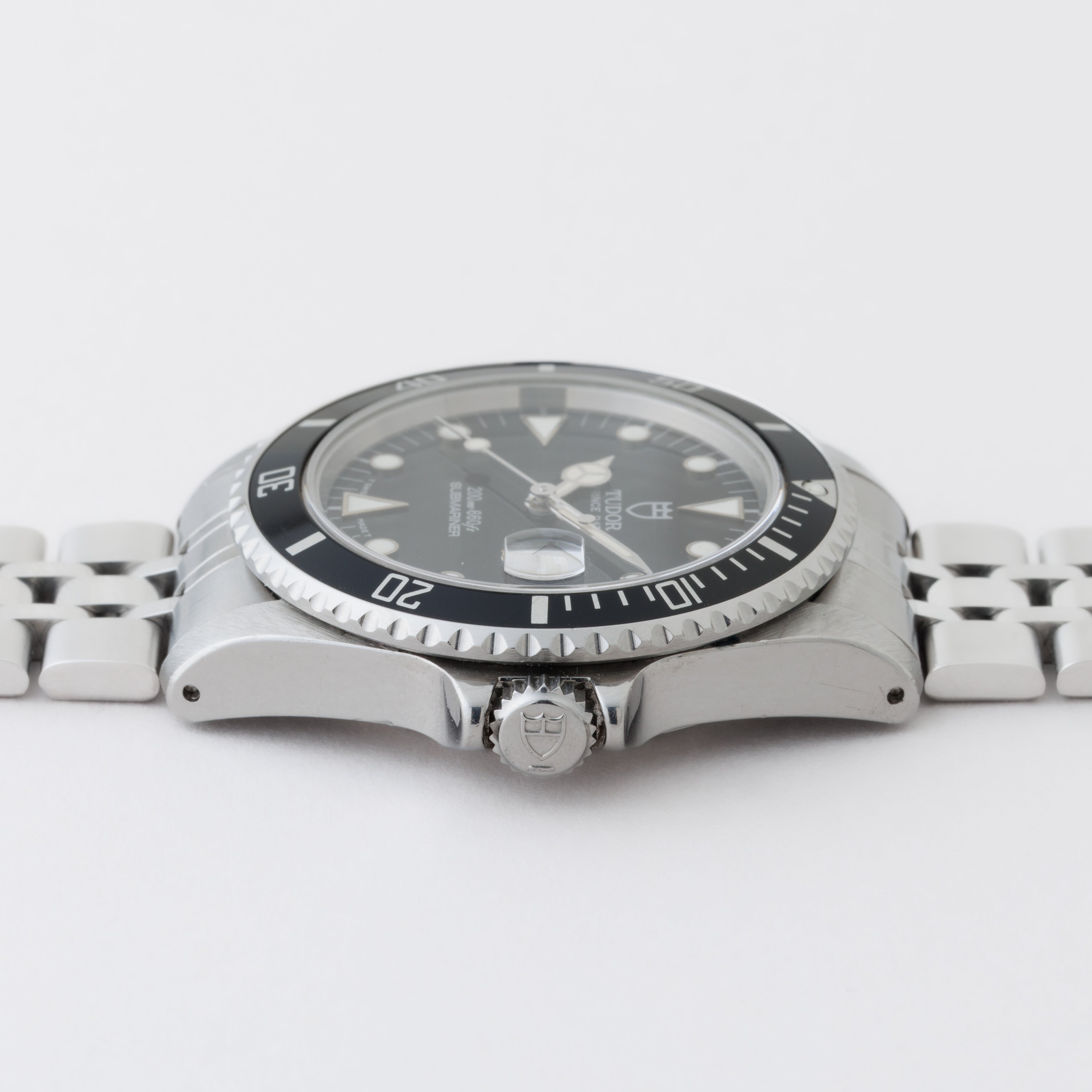 チューダー 36㎜ミッドサブ 1999年製 Ref.75190 ブラック フチ無しトリチウム夜光 自動巻