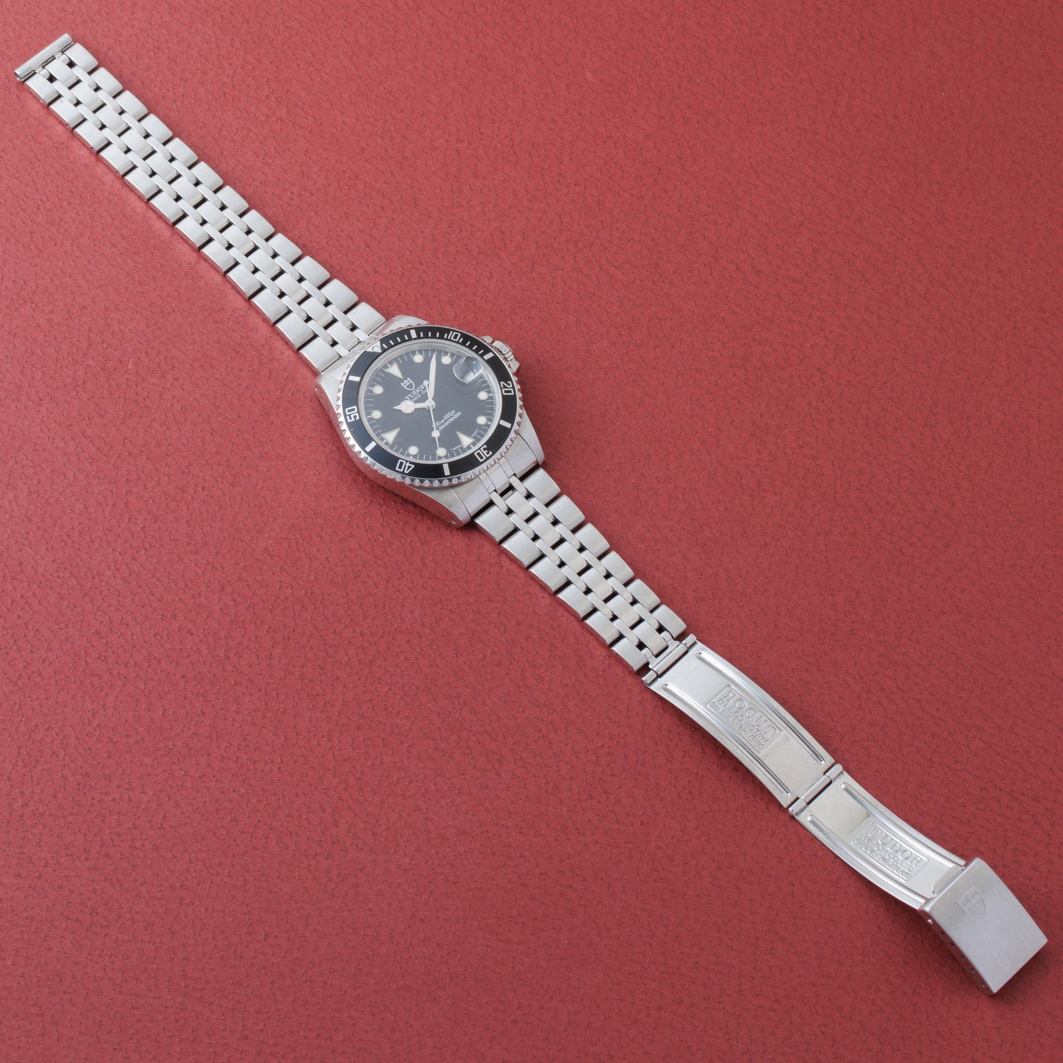 チューダー 36㎜ミッドサブ 1999年製 Ref.75190 ブラック フチ無しトリチウム夜光 自動巻