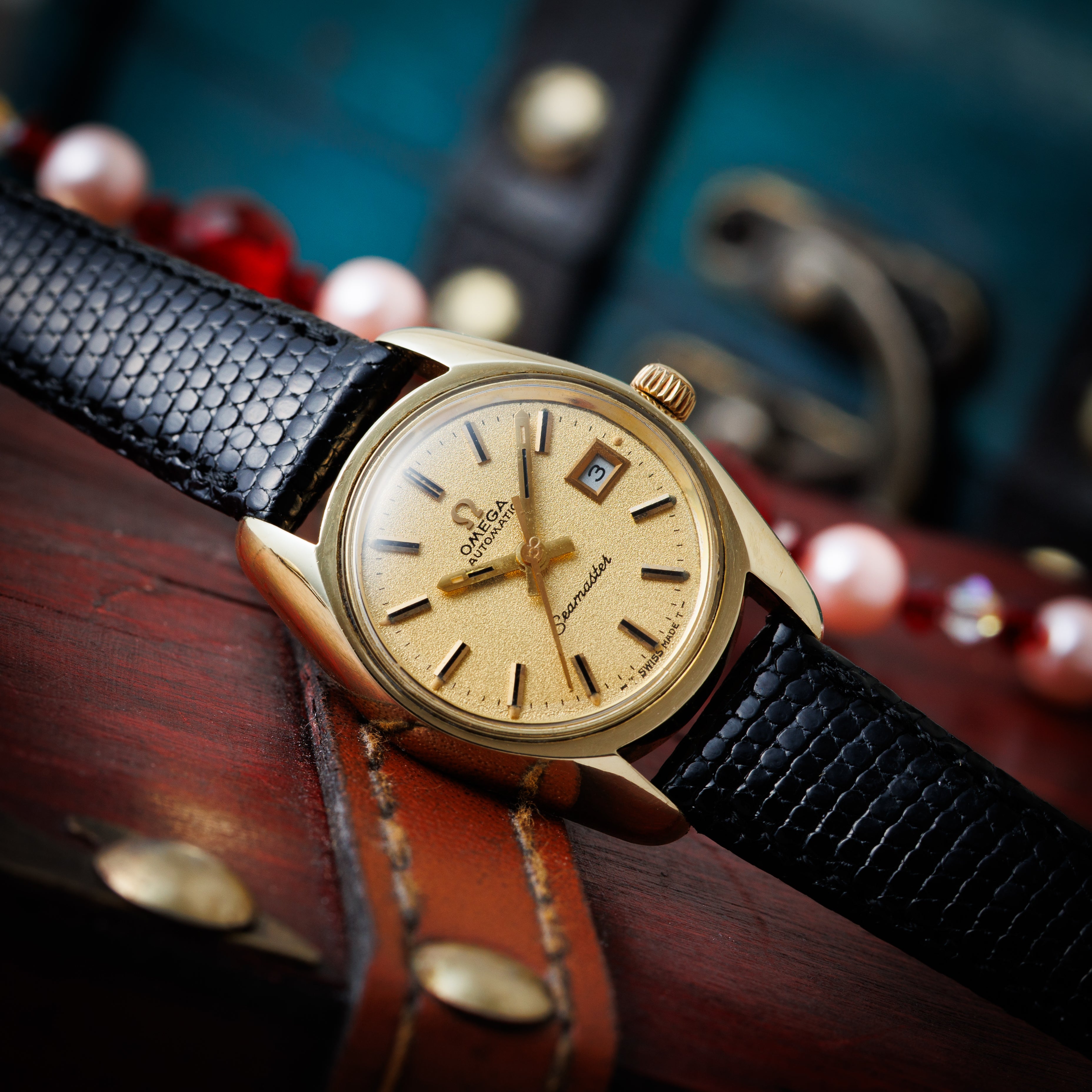 オメガ シーマスター レディース GF 自動巻き 1969年製 Ref.566.026 Cal.684