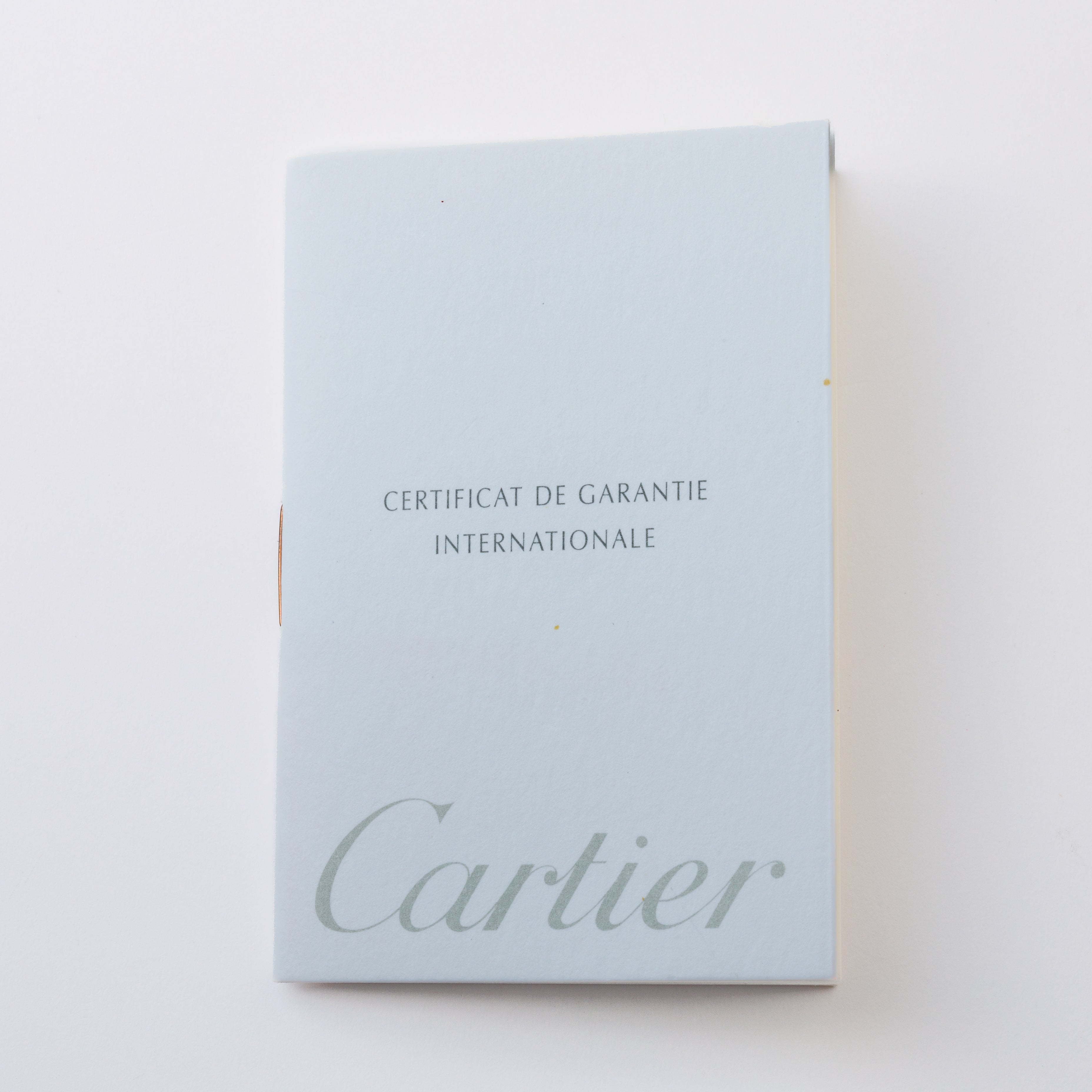 カルティエ サントス デュモン 2000年製 Ref.W1528251 CPCP エクストラフラット プラチナケース 箱、ギャラ付き