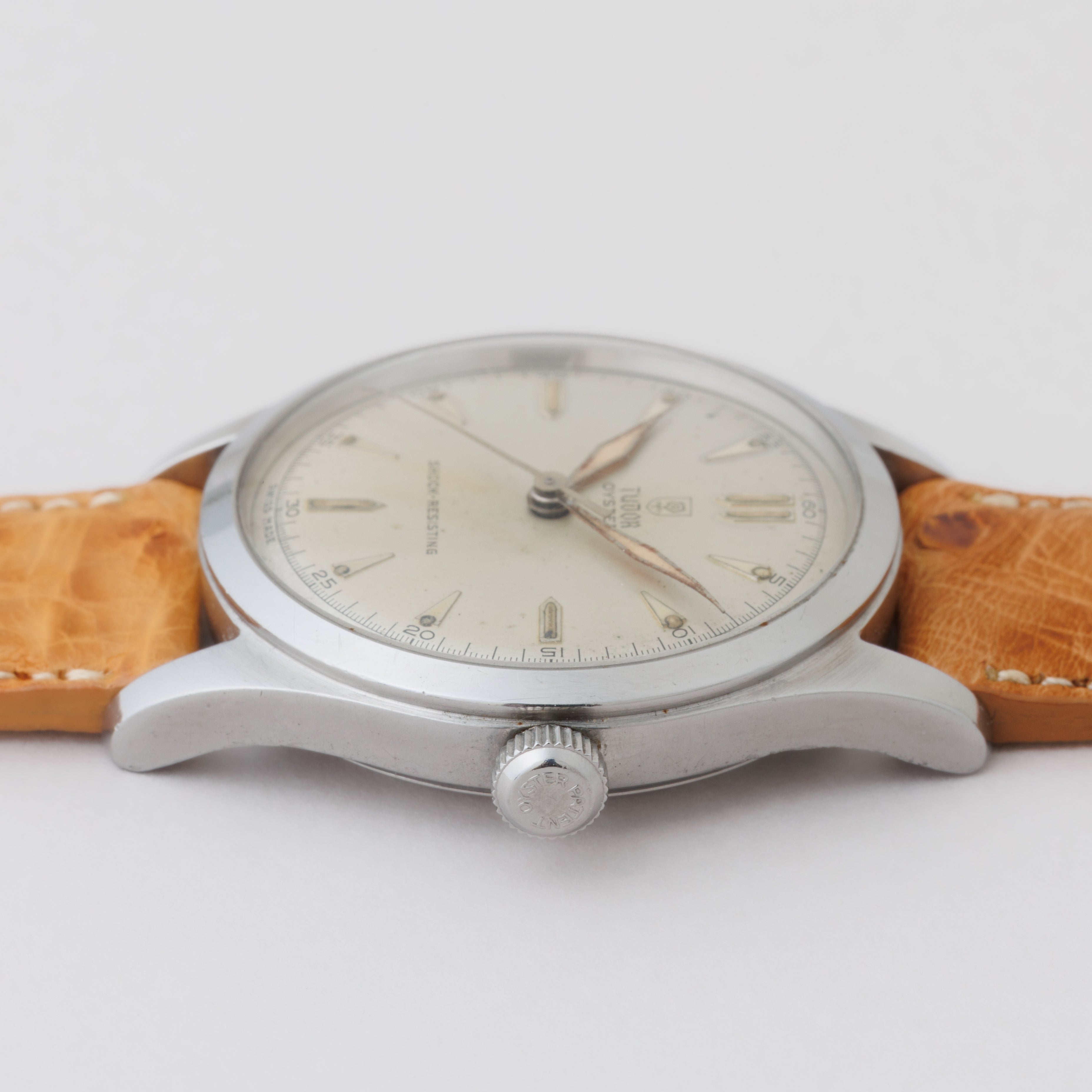 チューダー 盾薔薇オイスター 1950年代前半製 手巻 ローザンジュ針