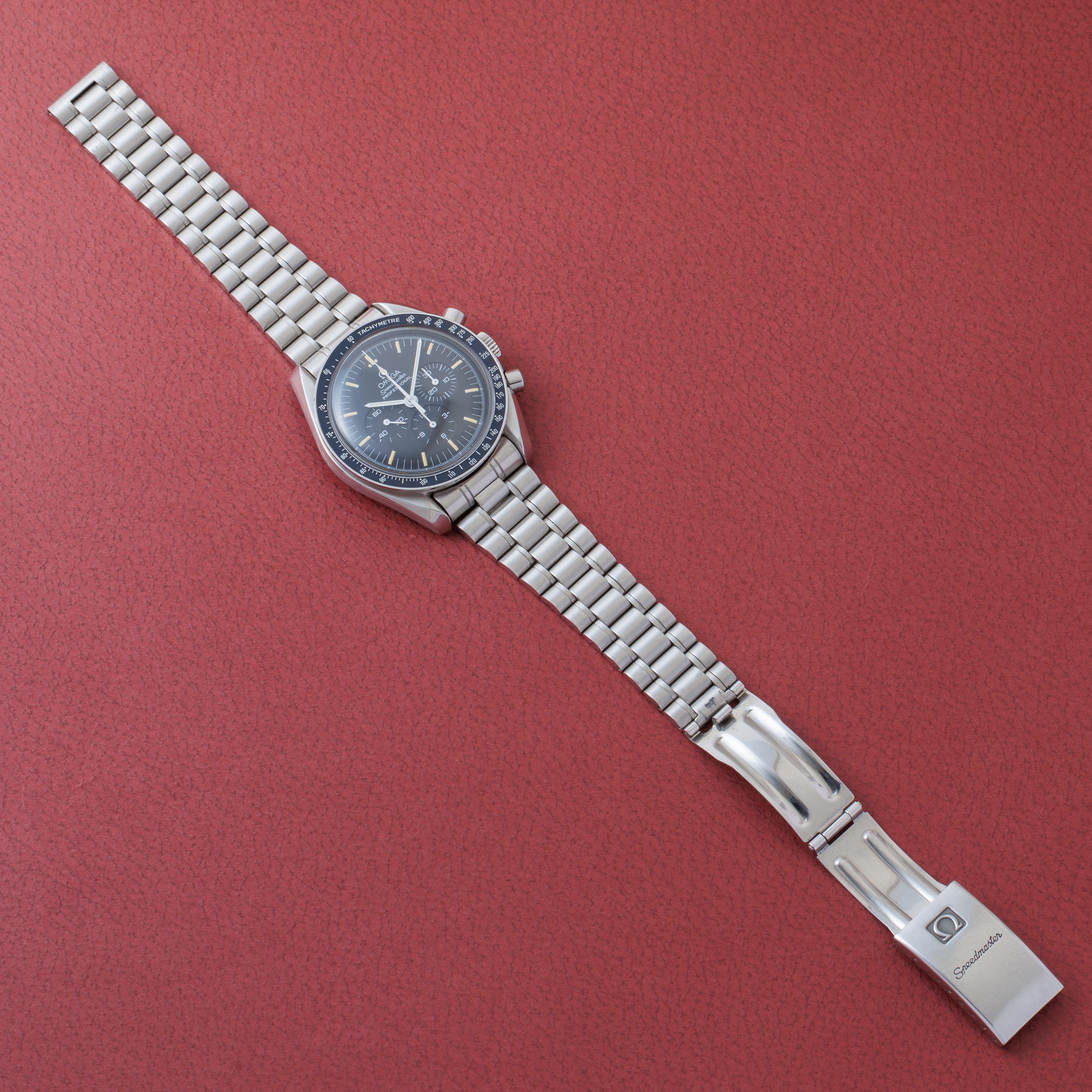 オメガ スピードマスター プロフェッショナル 1992年製 Ref.3590.50 Cal.861 ギャラ、冊子、タグ付き