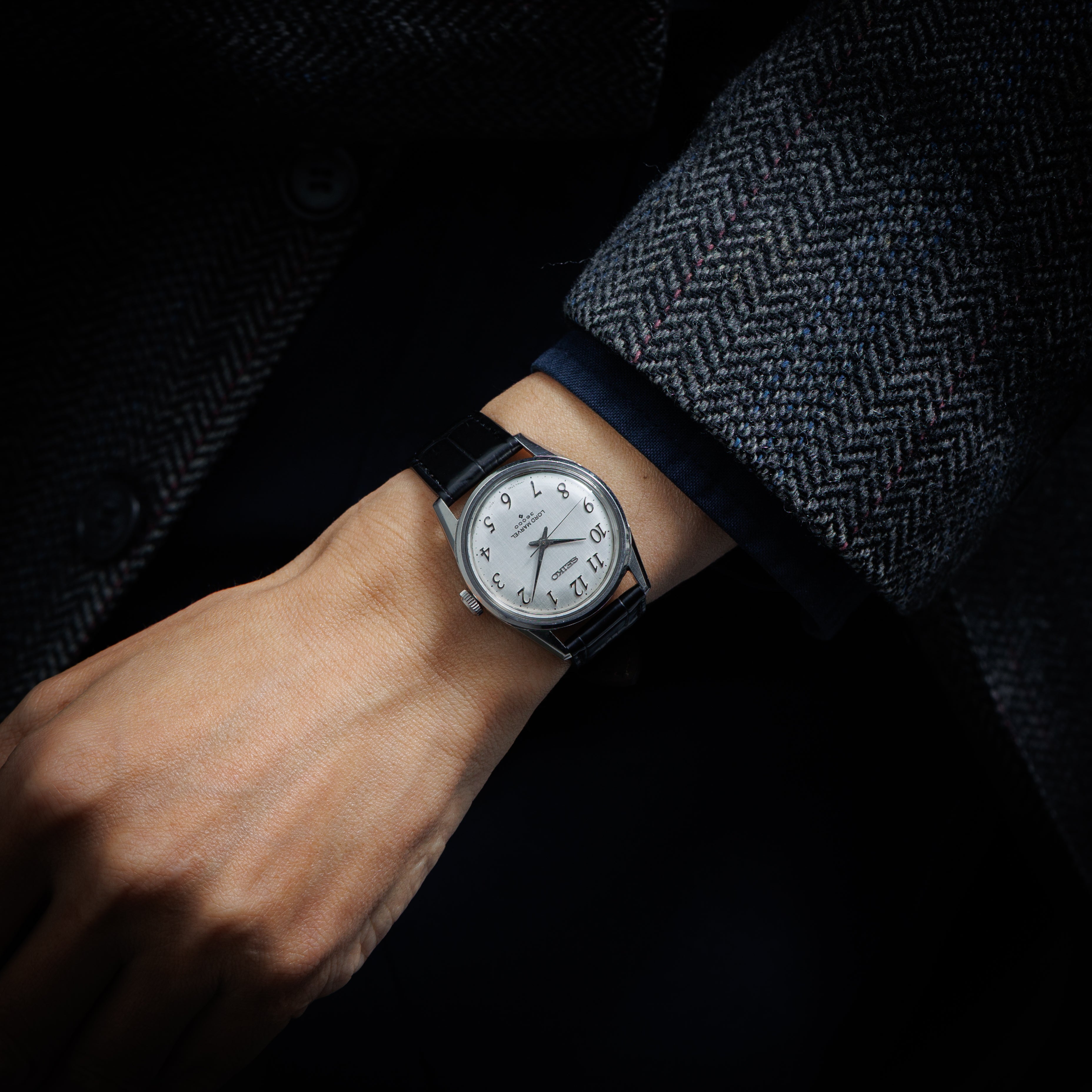 セイコー ロードマーベル 36000 1975年製 Ref.5740-8000 10振動手巻き 全アラビアダイヤル