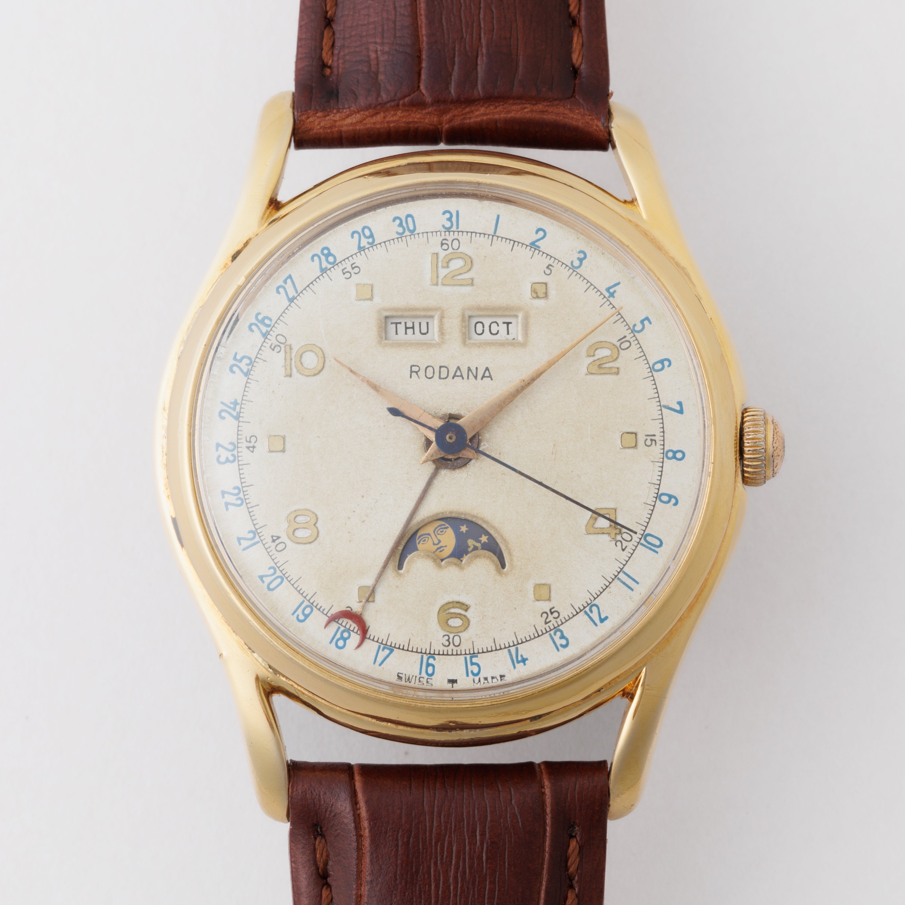 RODANA トリプルカレンダームーンフェイズ 1950年代製 手巻 ヴィーナス206